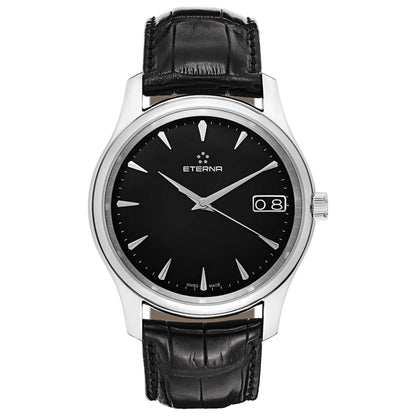 Front view of Eterna Vaughan Women's Automatic Watch 7630-41-50-1186