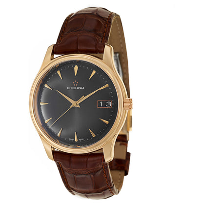 Front view of Eterna Vaughan Men's Automatic Watch 7630-69-51-1185