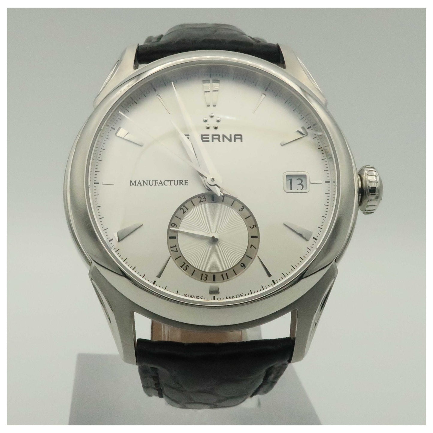 Front view of Eterna 1948 Legacy Men's Automatic Watch 7680-41-11-1175-PO