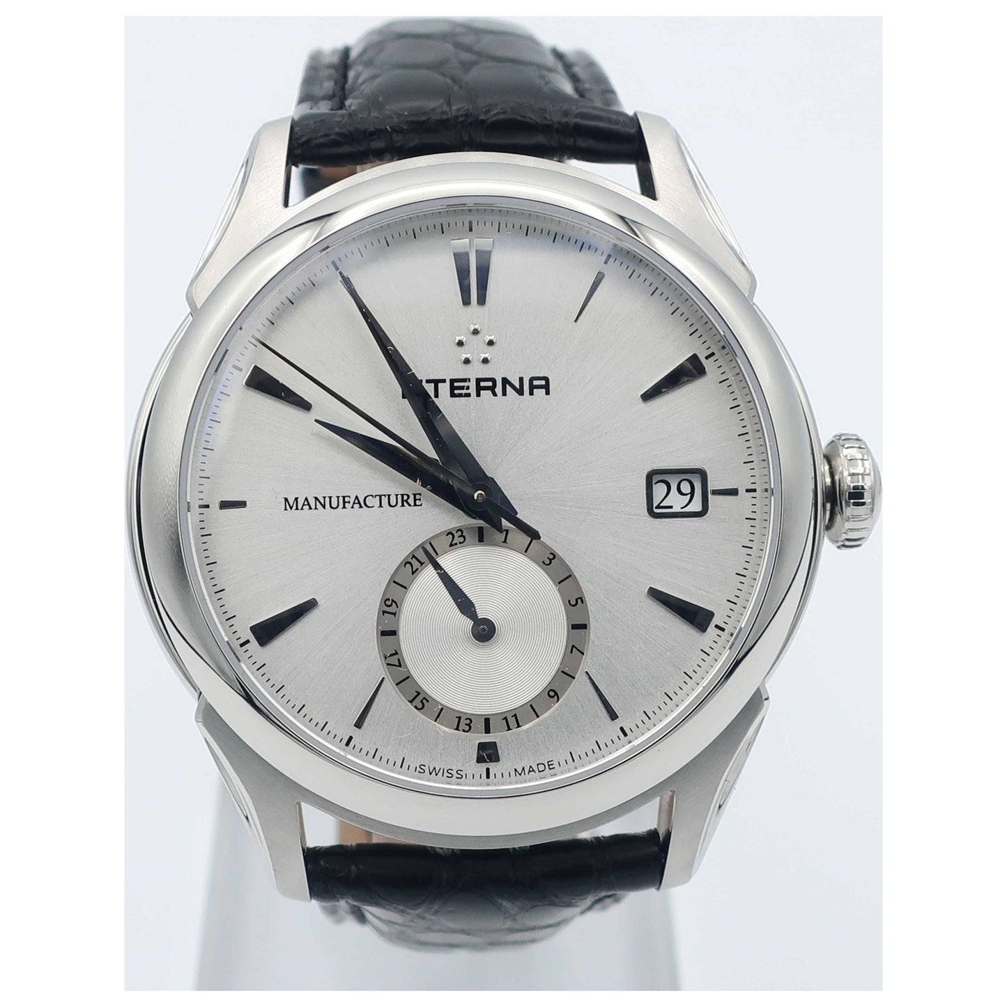 Front view of Eterna 1948 Legacy Men's Automatic Watch 7680-41-11-1175-SD
