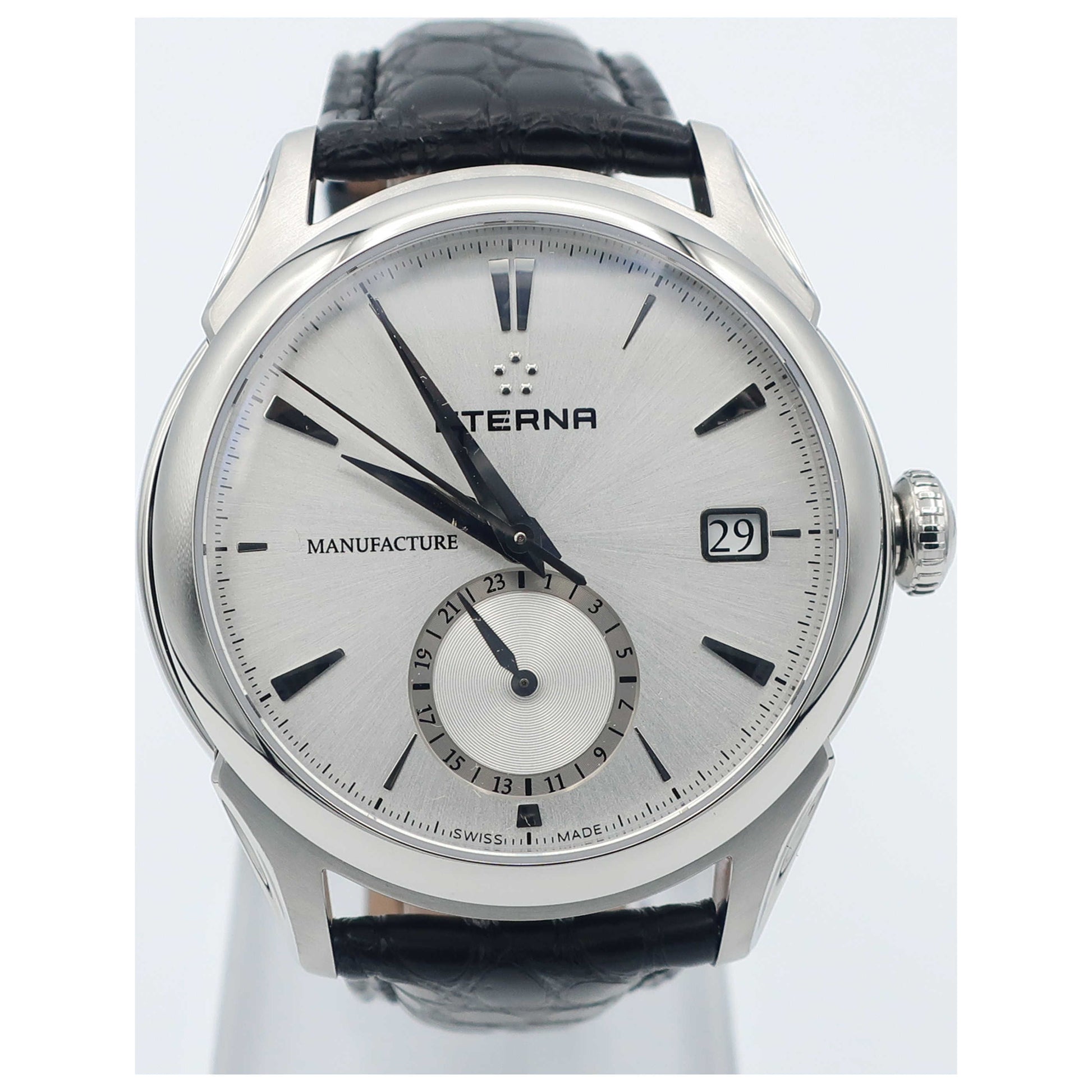 Front view of Eterna 1948 Legacy Men's Automatic Watch 7680-41-11-1175-SD