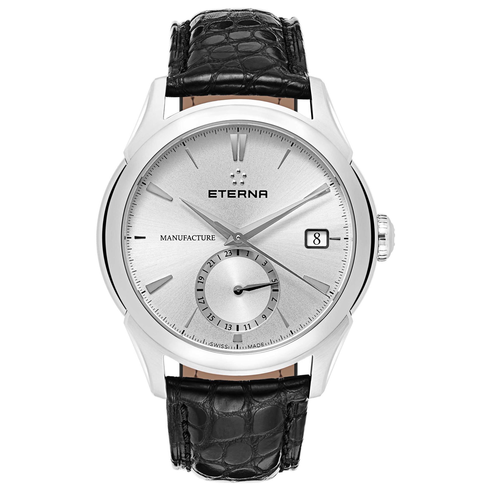 Front view of Eterna 1948 Legacy Men's Automatic Watch 7680-41-11-1175