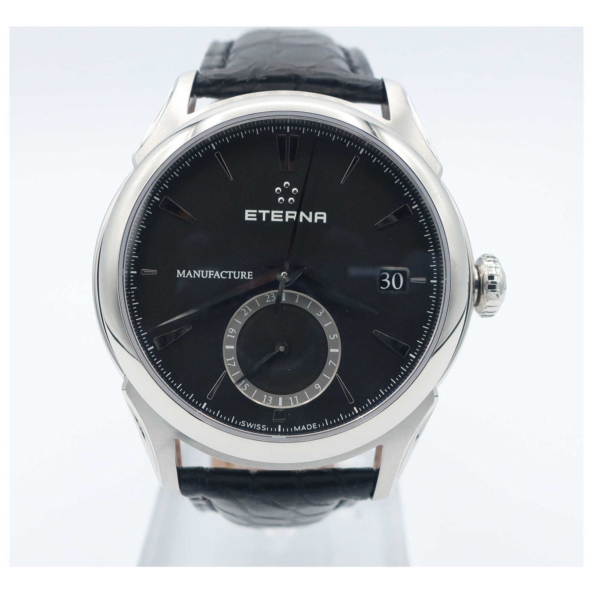 Front view of Eterna 1948 Legacy Men's Automatic Watch 7680-41-41-1175-SD