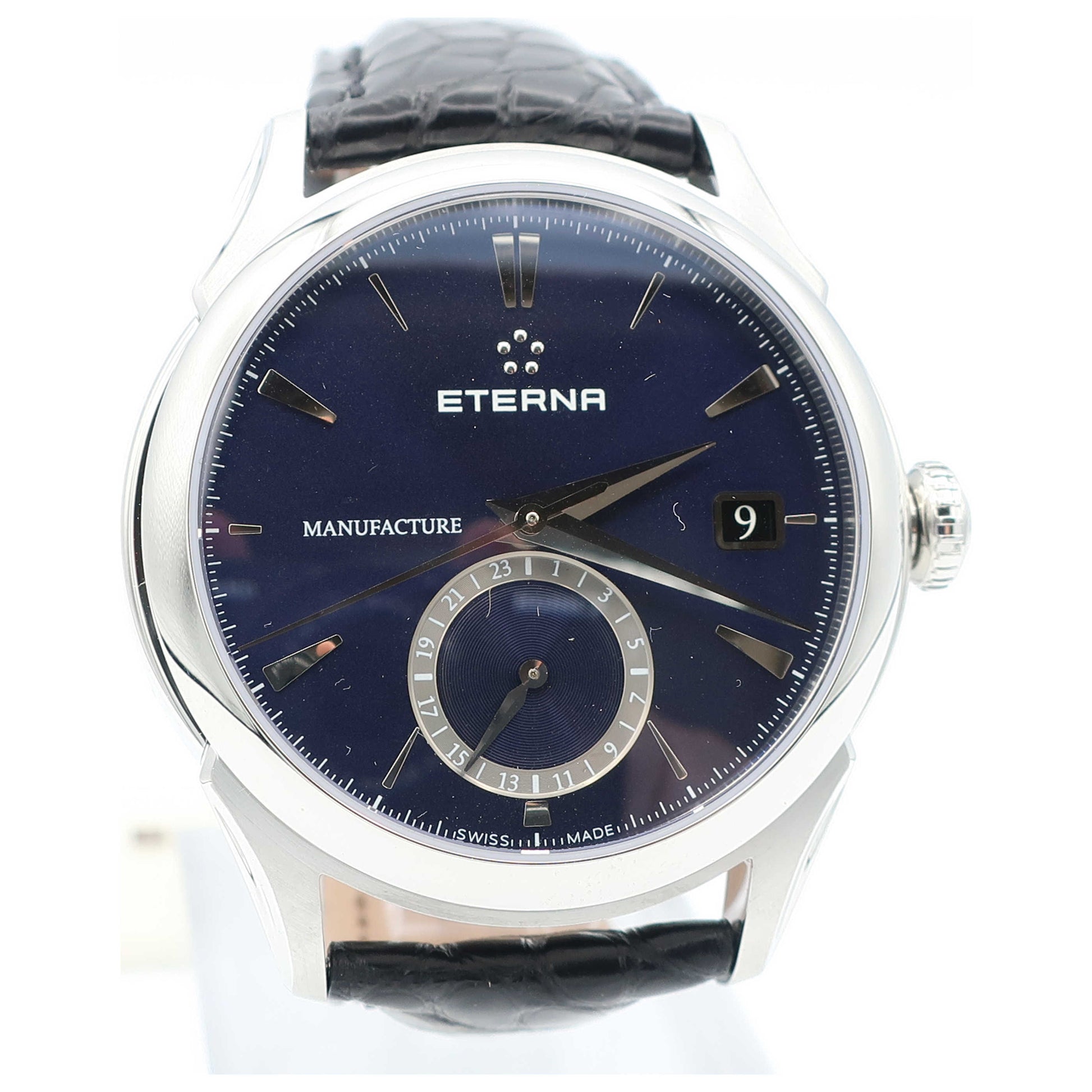 Front view of Eterna 1948 Legacy Men's Automatic Watch 7680-41-81-1175-SD