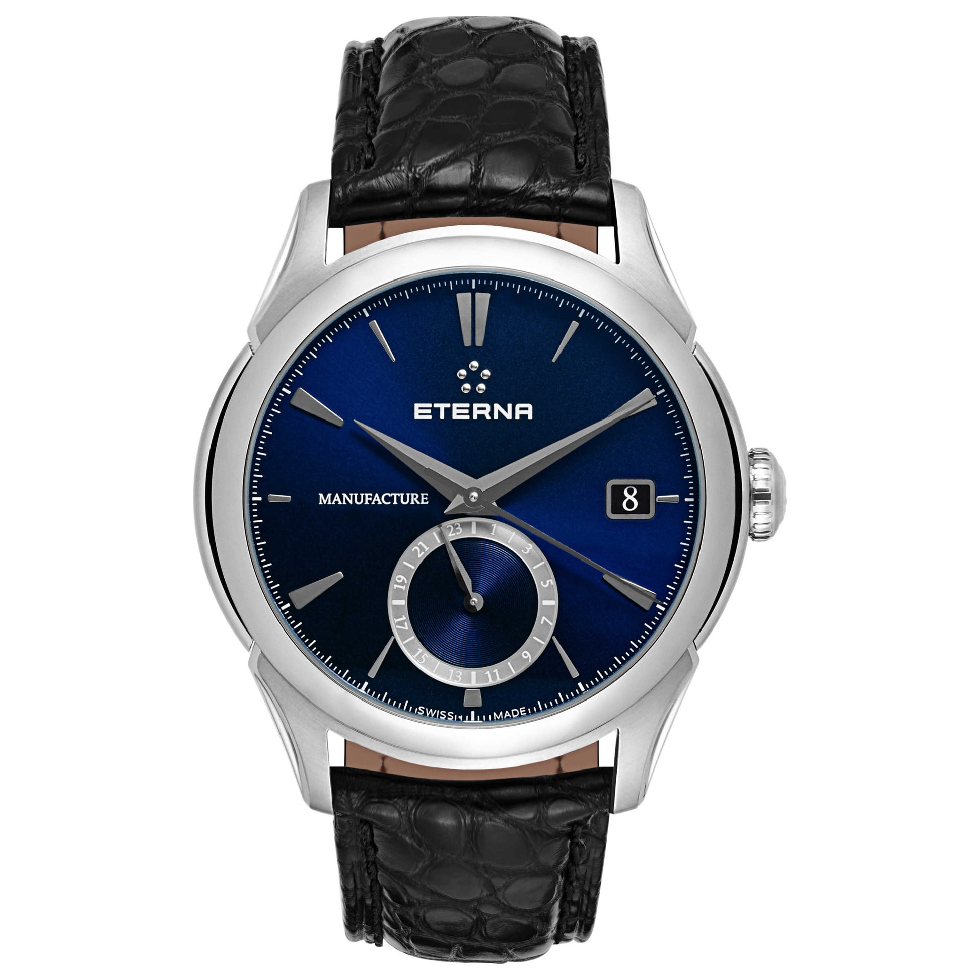 Front view of Eterna 1948 Legacy Men's Automatic Watch 7680-41-81-1175