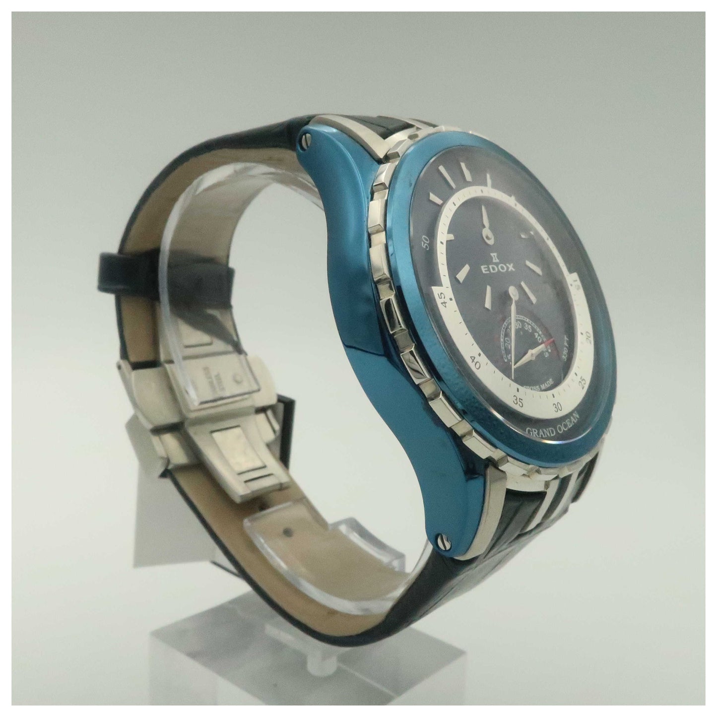 Edox Grand Ocean Men's Automatic Watch 77002-357B-BUIN-PO - Image #3