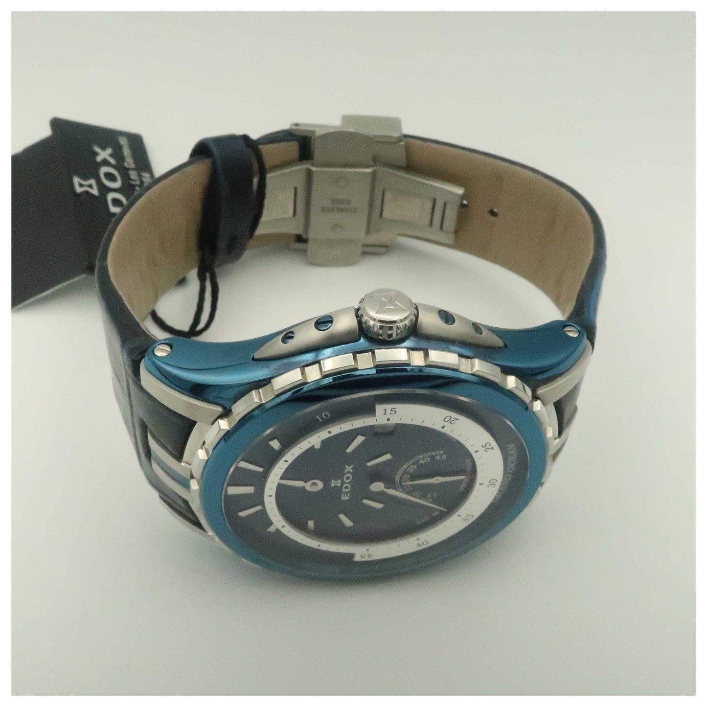 Edox Grand Ocean Men's Automatic Watch 77002-357B-BUIN-PO - Image #8