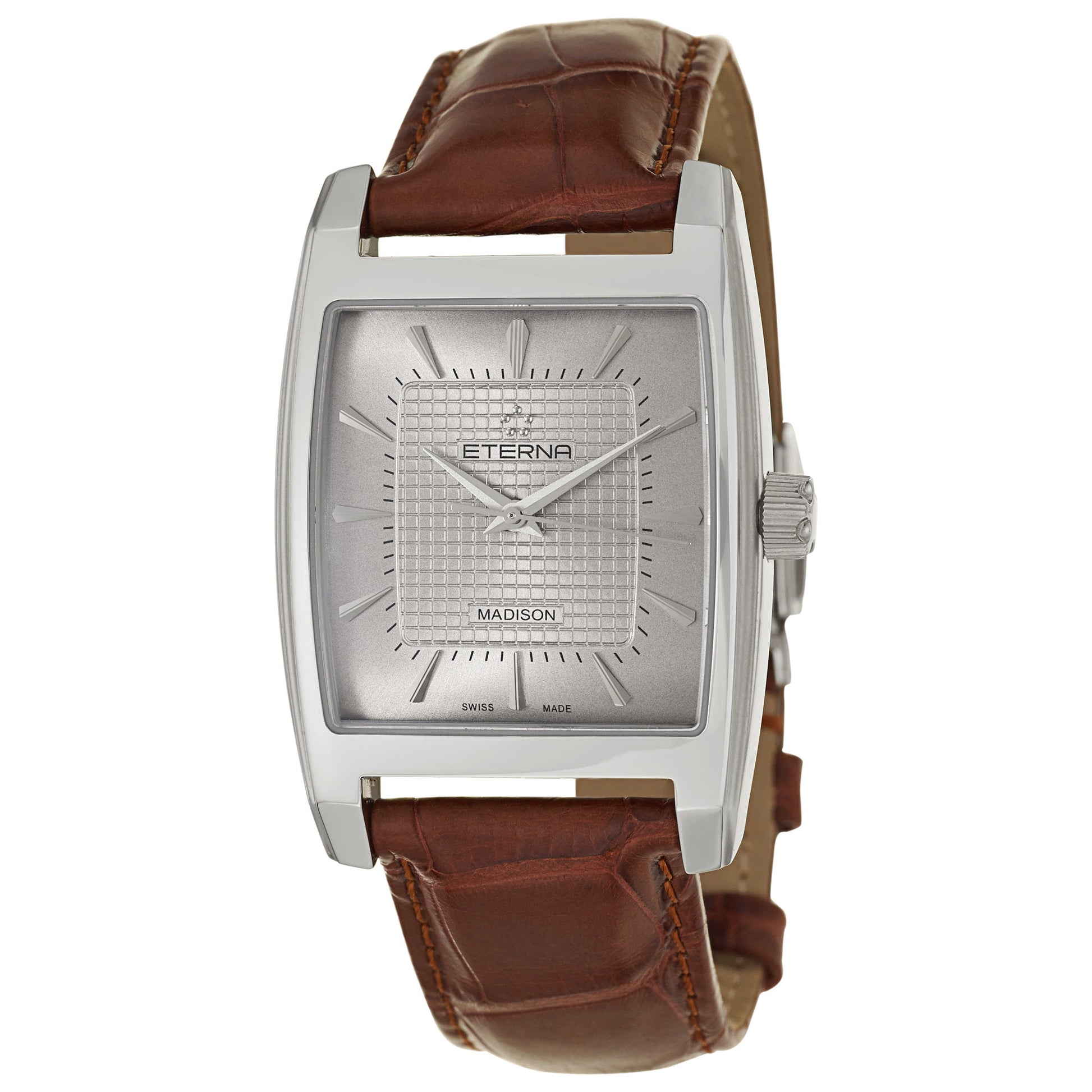 Front view of Eterna Madison Men's Manual-Wind Watch 7711-41-31-1178