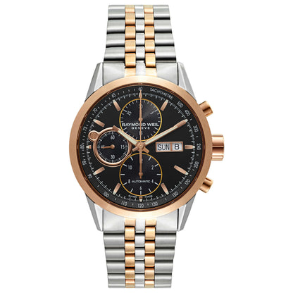 Front view of Raymond Weil Freelancer Men's Automatic Watch 7730-SP5-20111