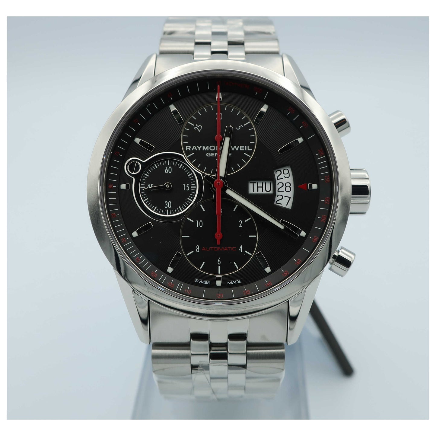 Front view of Raymond Weil Freelancer Men's Automatic Watch 7730-ST-20041-SD