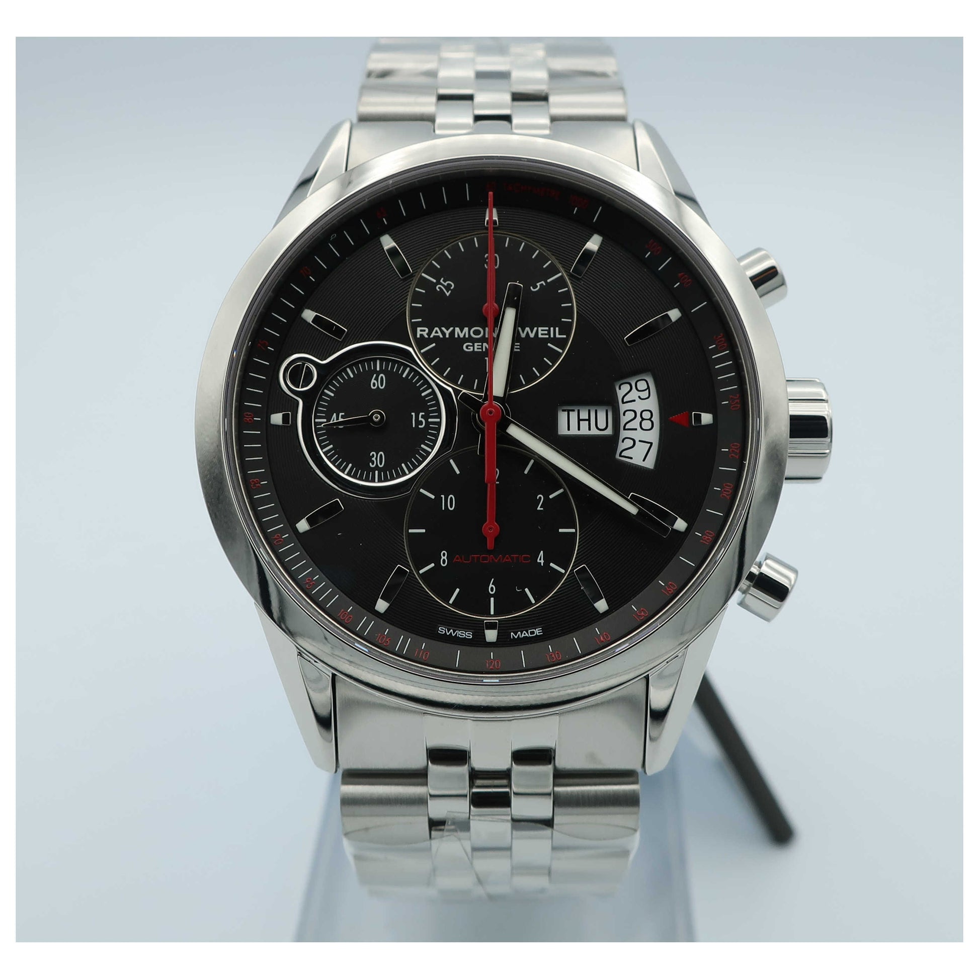 Front view of Raymond Weil Freelancer Men's Automatic Watch 7730-ST-20041-SD