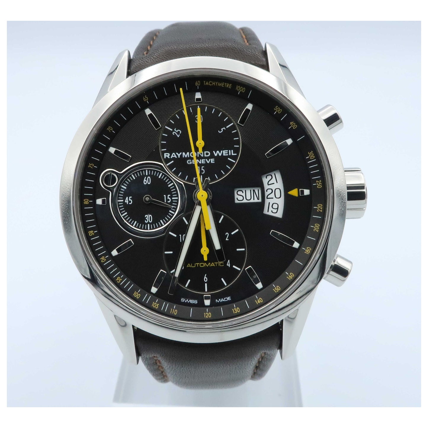 Front view of Raymond Weil Freelancer Men's Automatic Watch 7730-STC-20021-SD