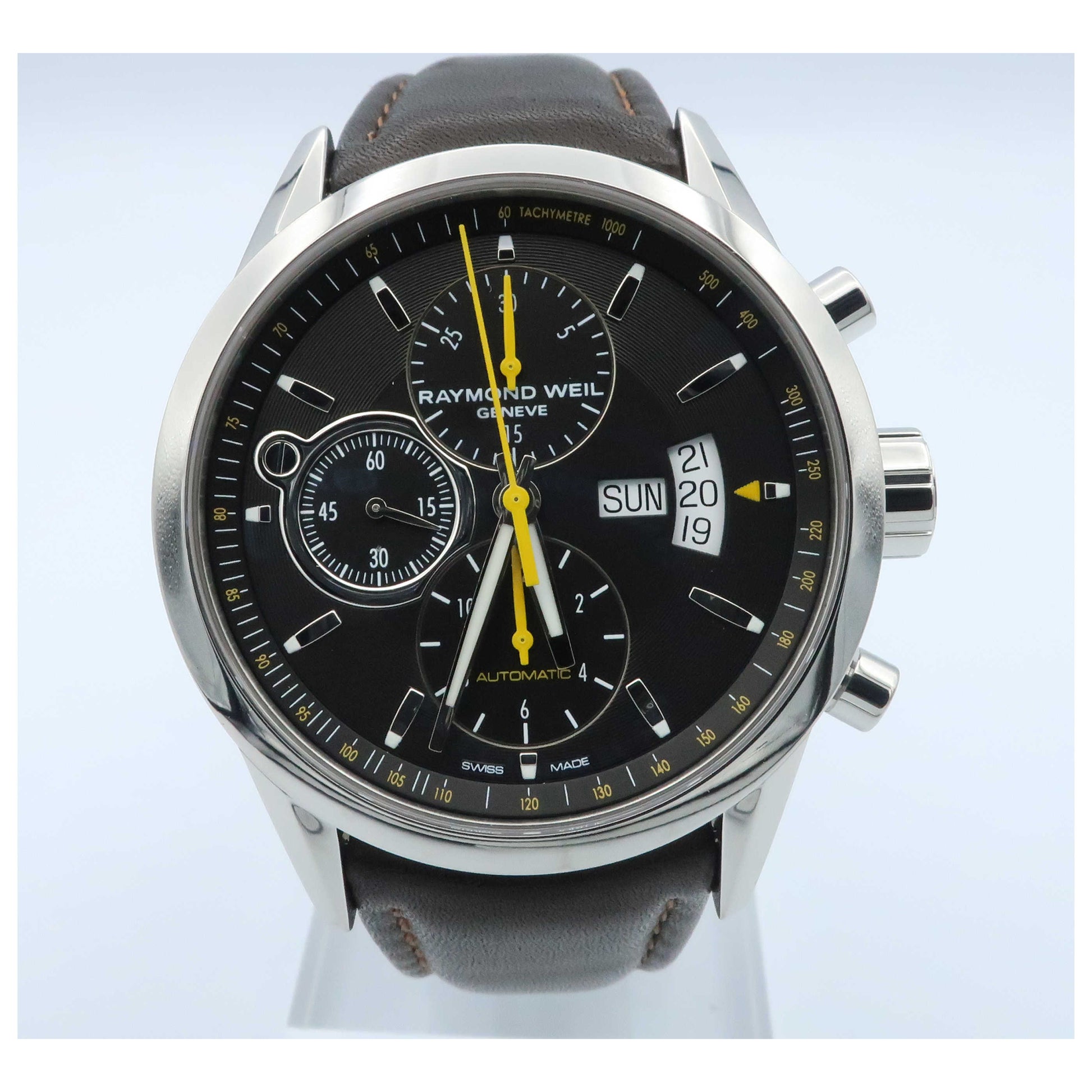 Front view of Raymond Weil Freelancer Men's Automatic Watch 7730-STC-20021-SD