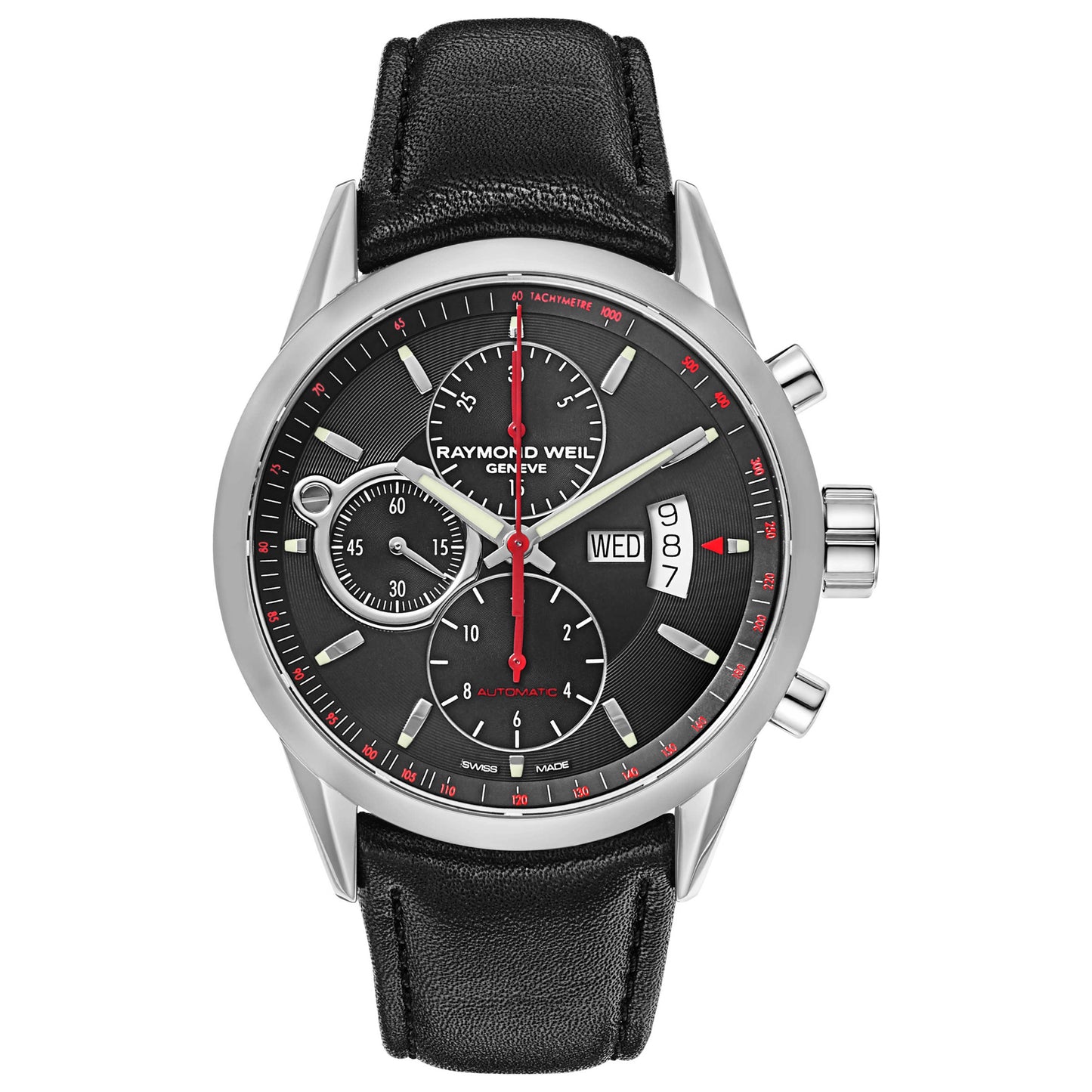 Front view of Raymond Weil Freelancer Men's Automatic Watch 7730-STC-20041