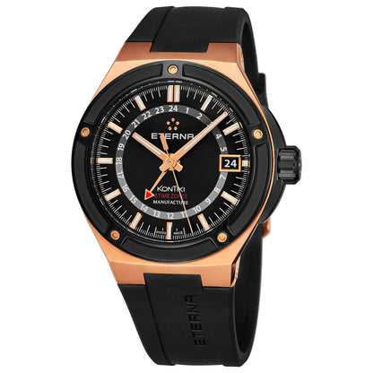 Front view of Eterna KonTiki Men's Automatic Watch 7740.63.41.1289