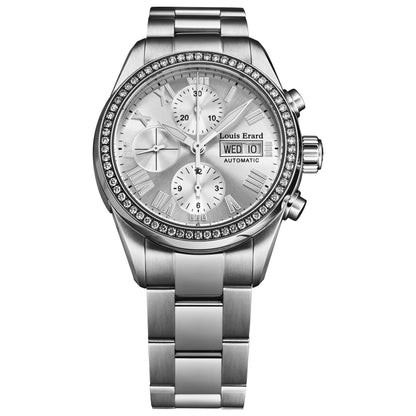 Front view of Louis Erard Heritage Men's Automatic Watch 78102SE01BMA22S