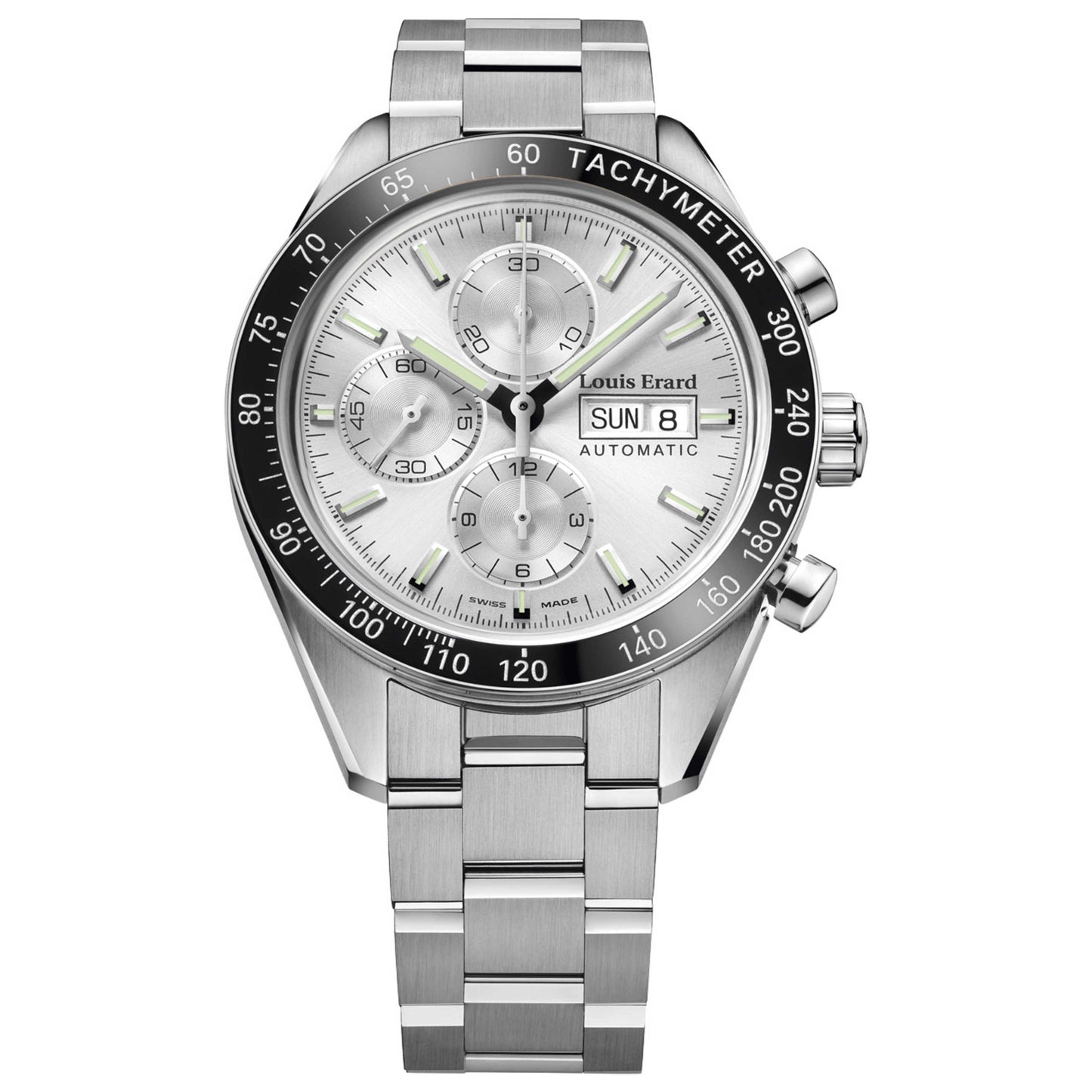 Front view of Louis Erard Sportive Men's Automatic Watch 78109AA01BMA29