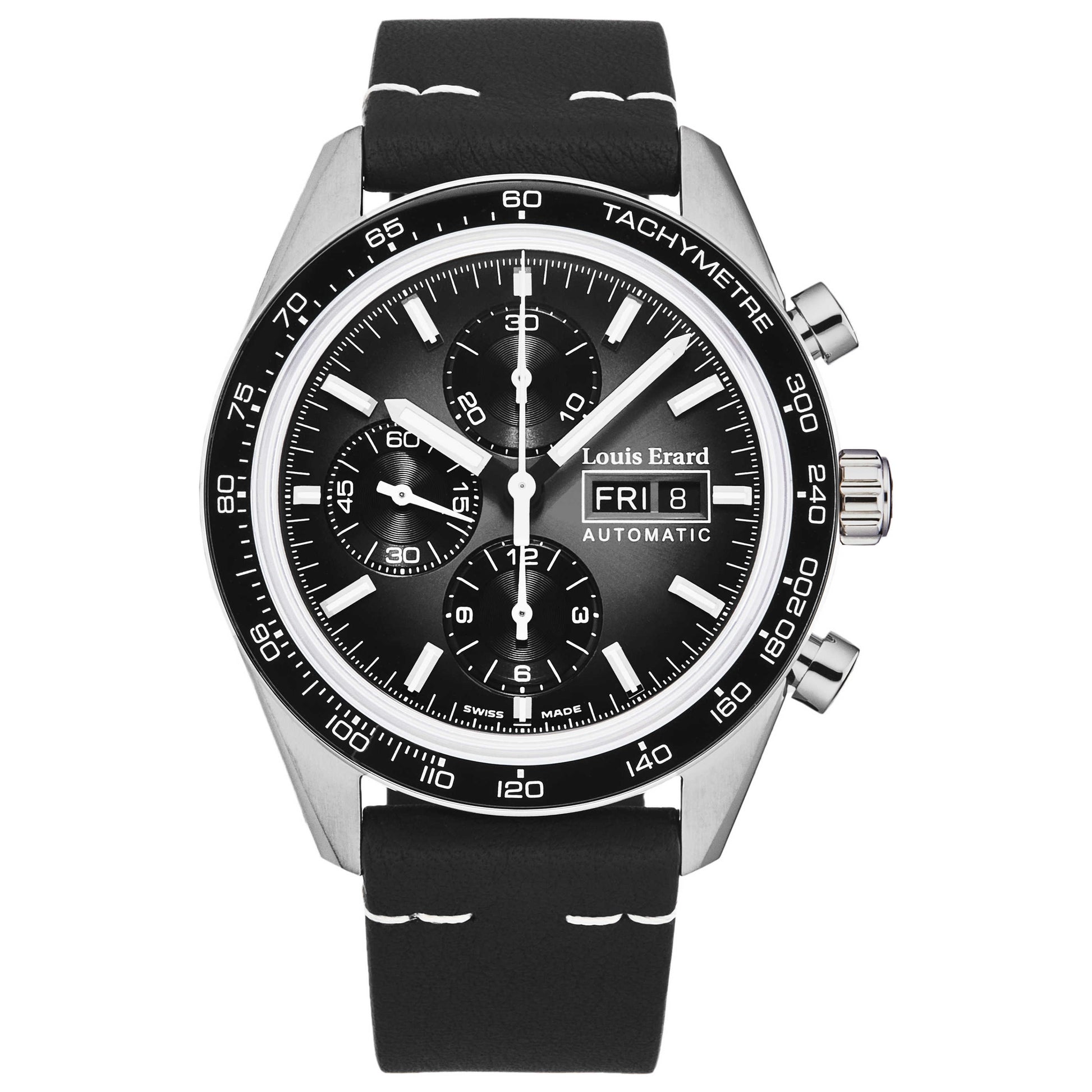 Front view of Louis Erard La Sportive Men's Automatic Watch 78119TS02BVD72