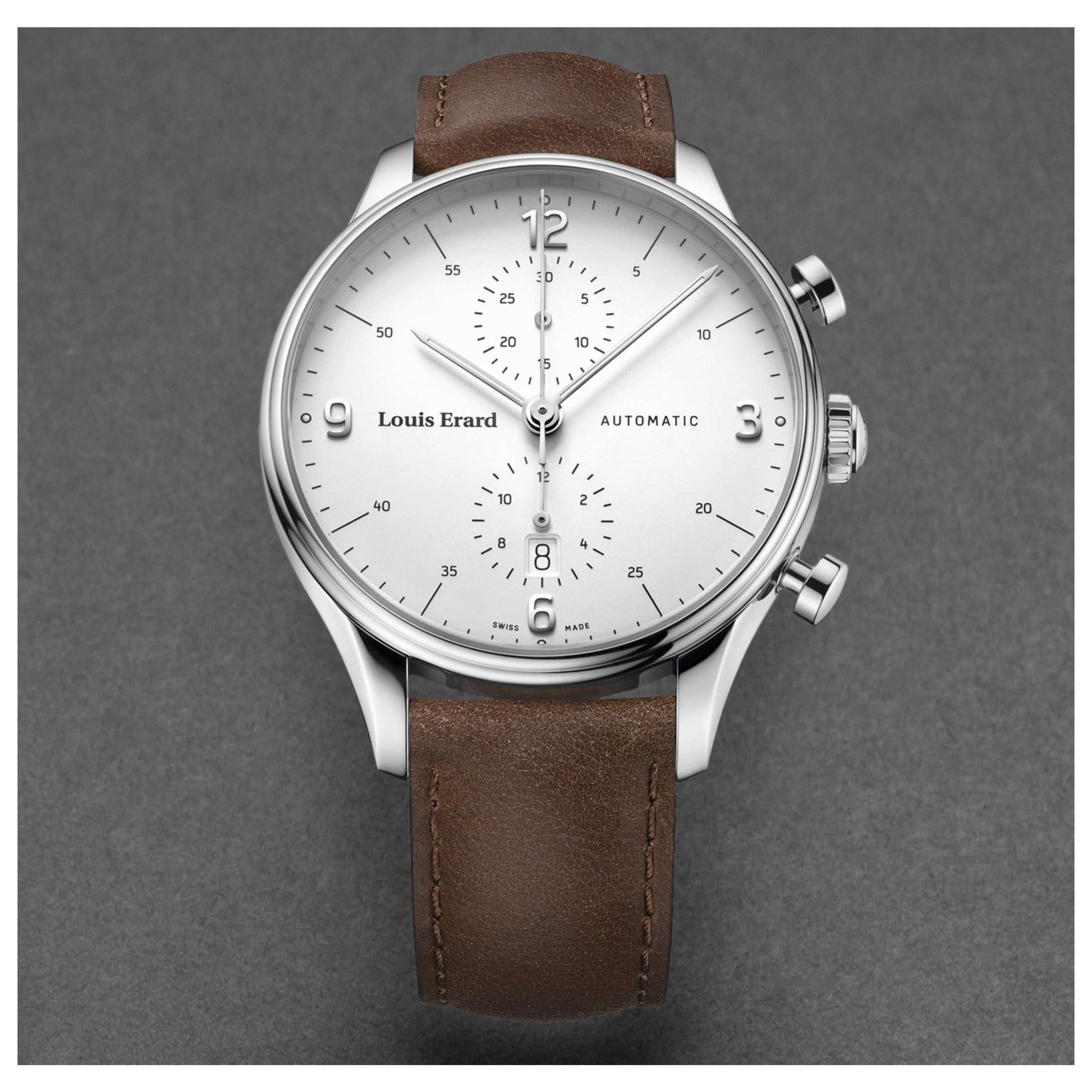 Louis Erard Heritage Men's Automatic Watch 78289AA01BVA01 - Image #3