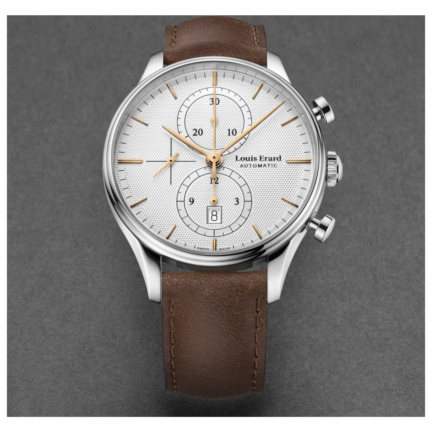 Louis Erard Heritage Men's Automatic Watch 78289AA31BVA01 - Image #3