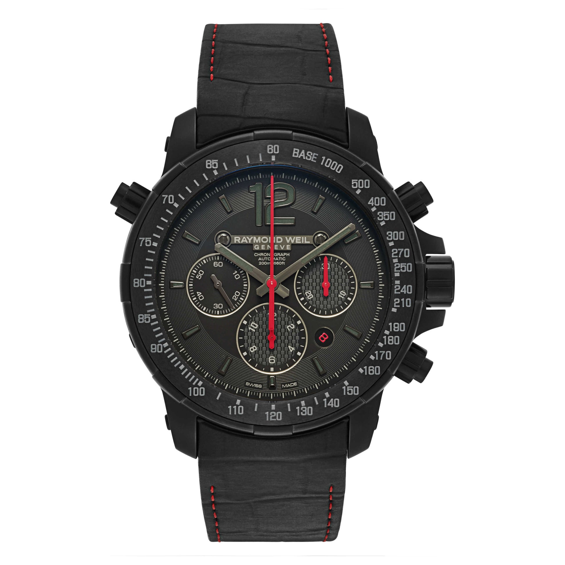 Front view of Raymond Weil Nabucco Men's Automatic Watch 7850-BSF-05207