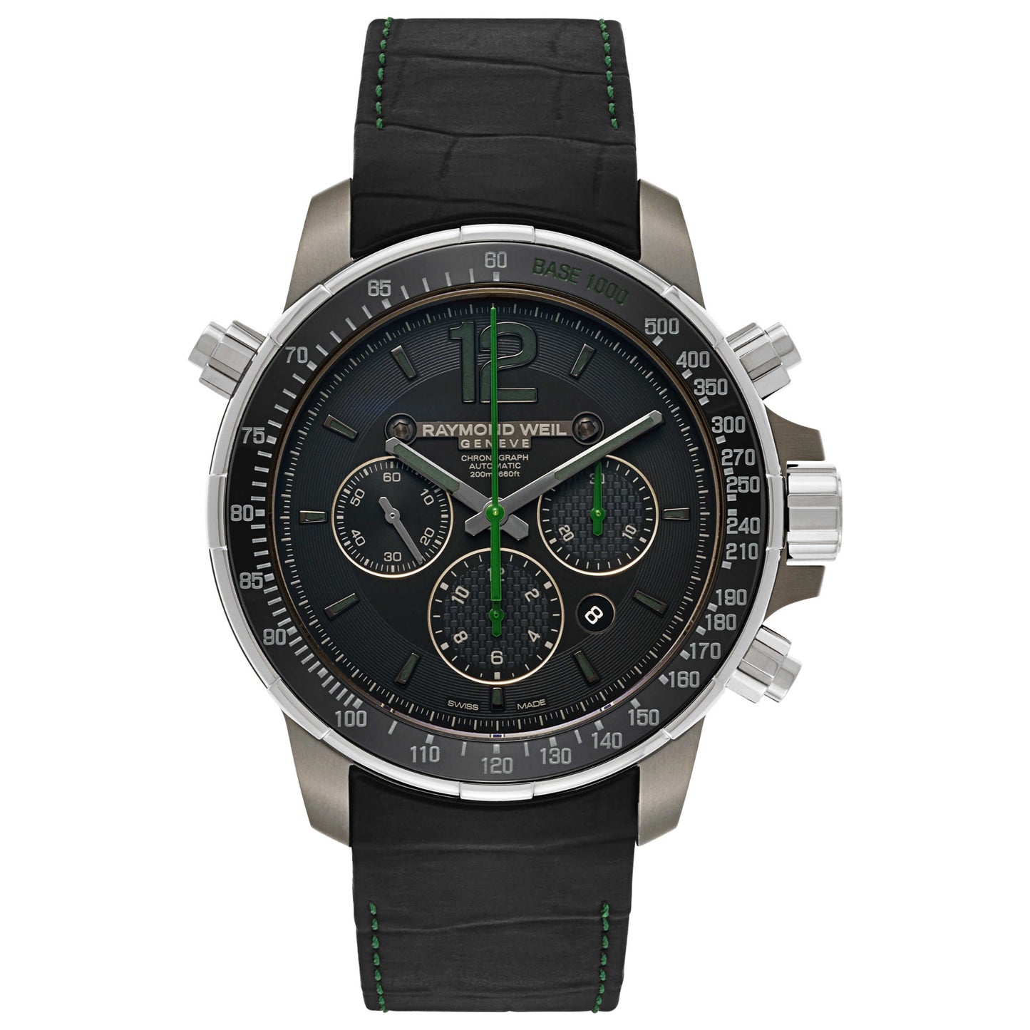 Front view of Raymond Weil Nabucco Men's Automatic Watch 7850-TIR-05217