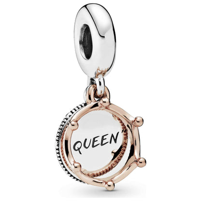 Front view of Pandora Queen and Regal Women's Charm 788255