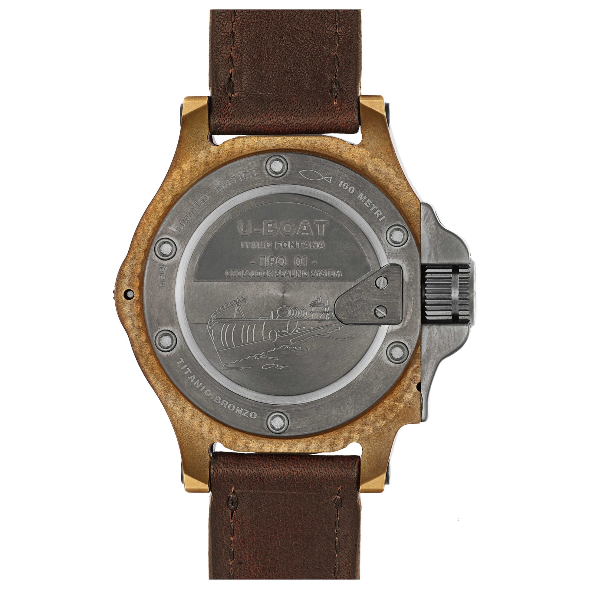 U-Boat Tipo 01 Men's Automatic Watch 7901 - Image #2