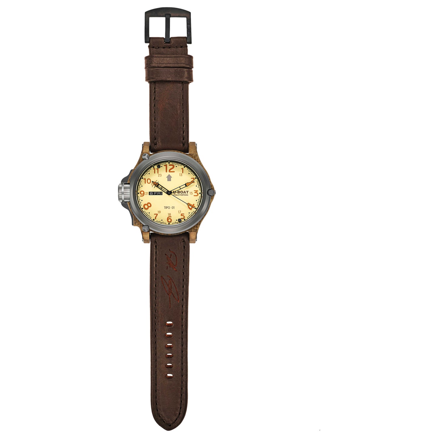 U-Boat Tipo 01 Men's Automatic Watch 7901 - Image #8