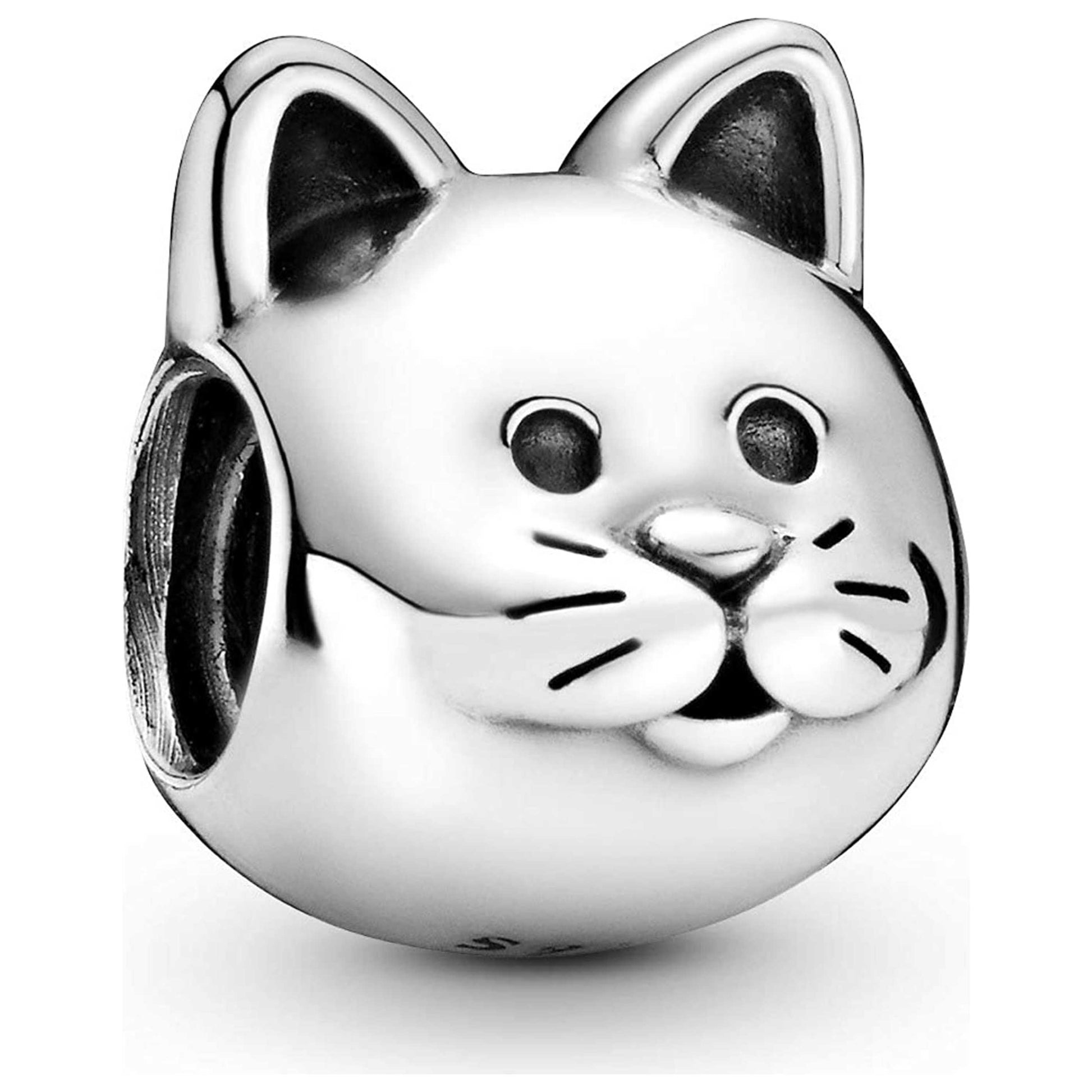 Front view of Pandora Kitty-Cat Women's Charm 791706