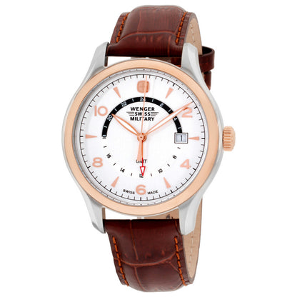 Front view of Wenger Classic Men's Quartz Watch 79306C