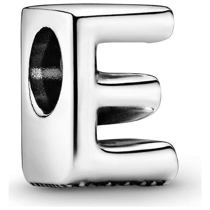 Front view of Pandora Alphabet Women's Charm 797459