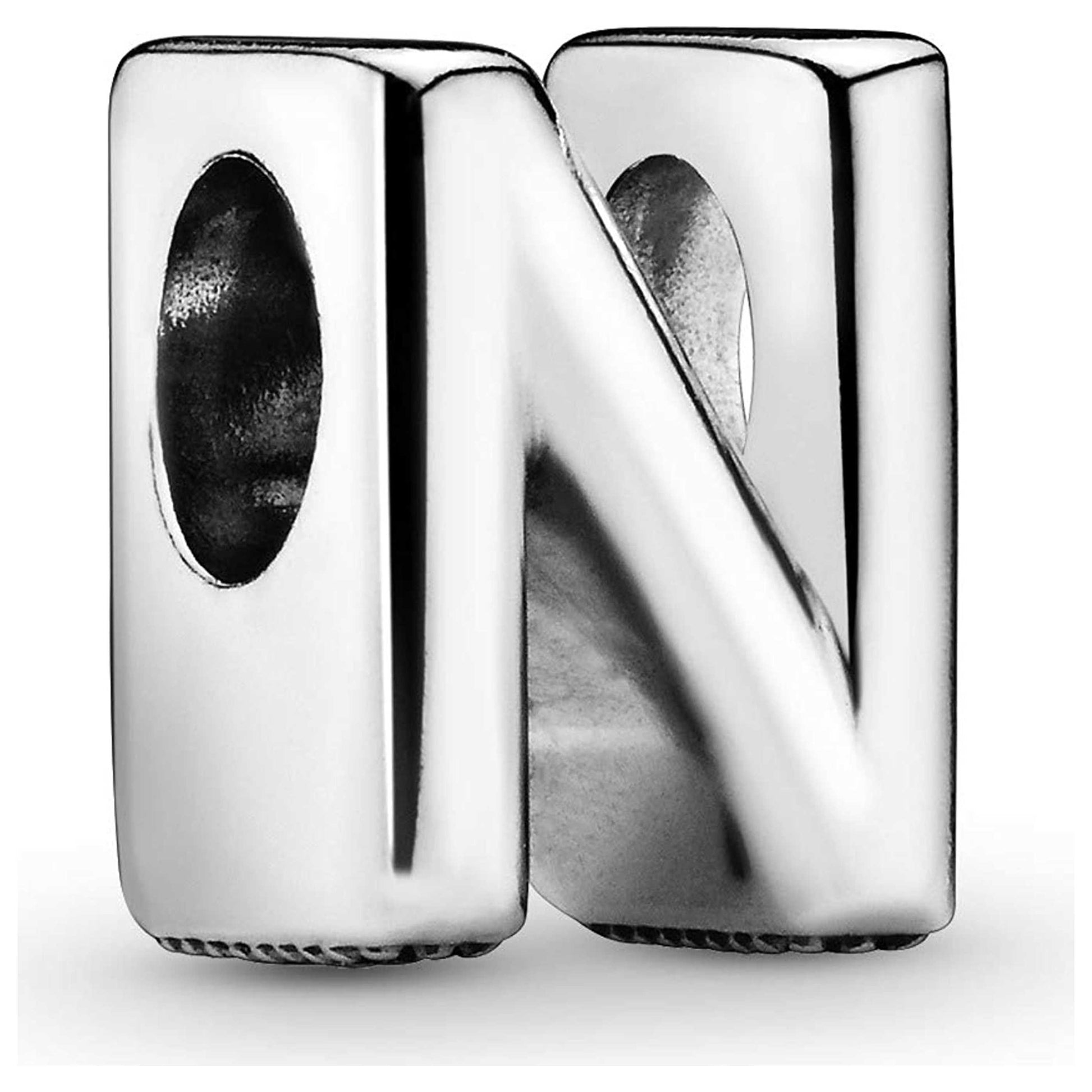 Front view of Pandora Alphabet Women's Charm 797468