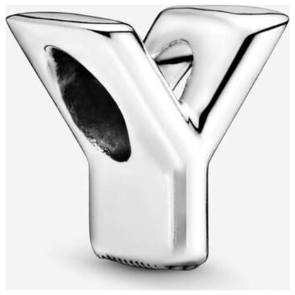 Front view of Pandora Alphabet Women's Charm 797479