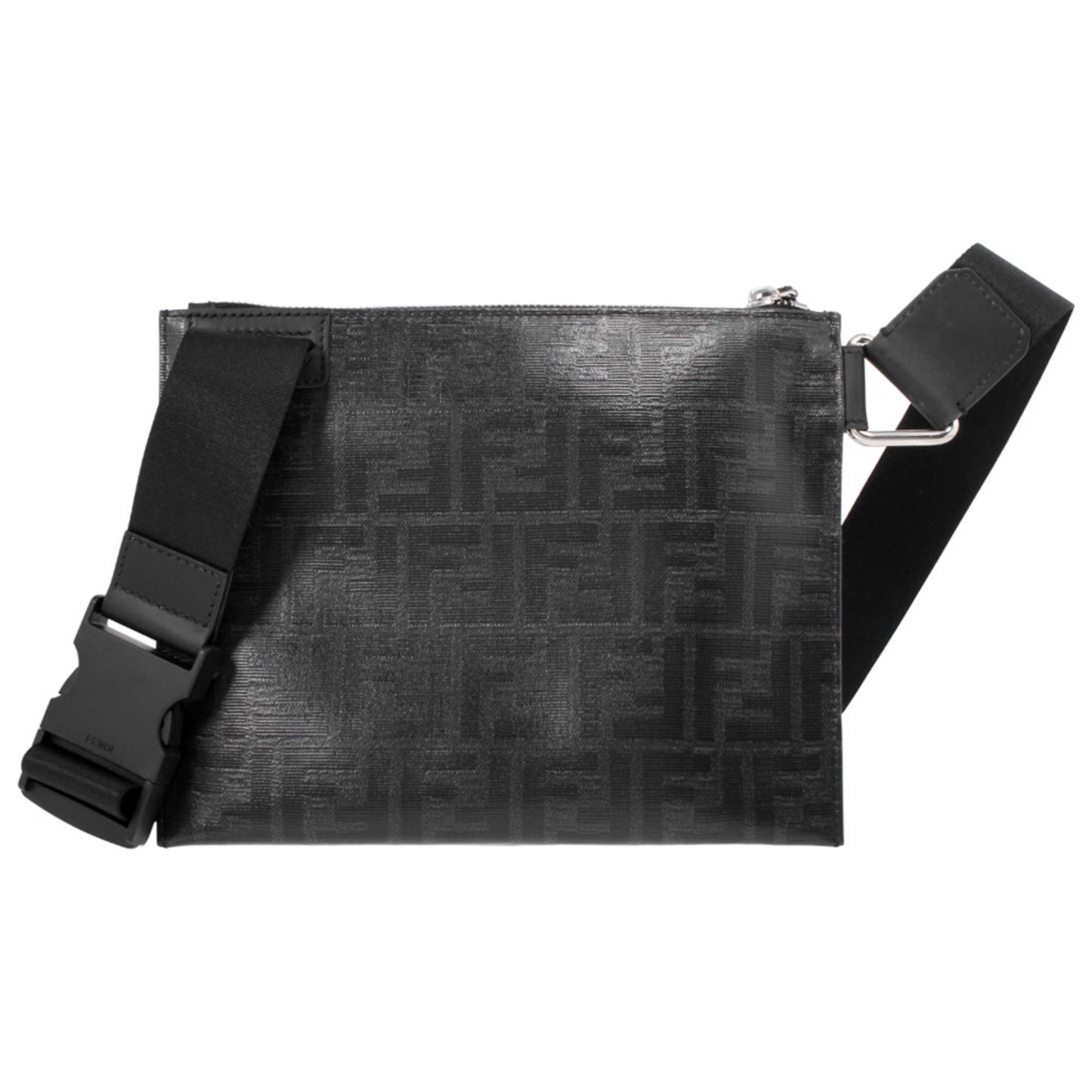 Fendi FF Stamp Men's Handbags 7VA437F0GXN - Image #3