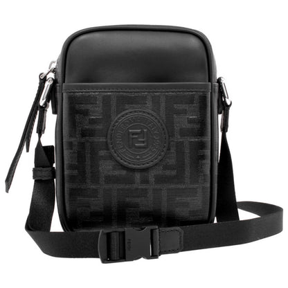 Front view of Fendi FF Stamp Men's Handbags 7VA456F0GXN