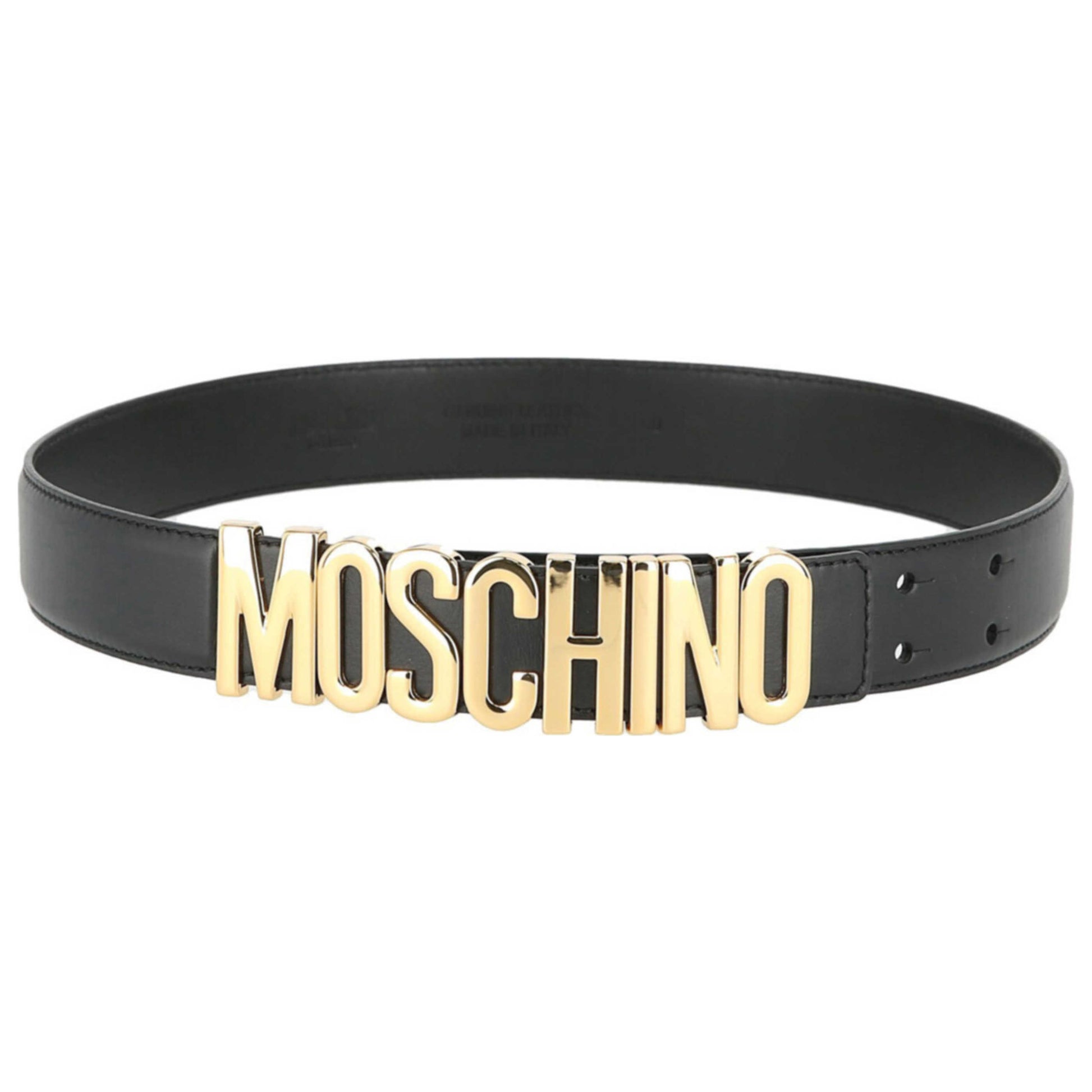Front view of Moschino Fashion Belt 8007-8001-0555-85