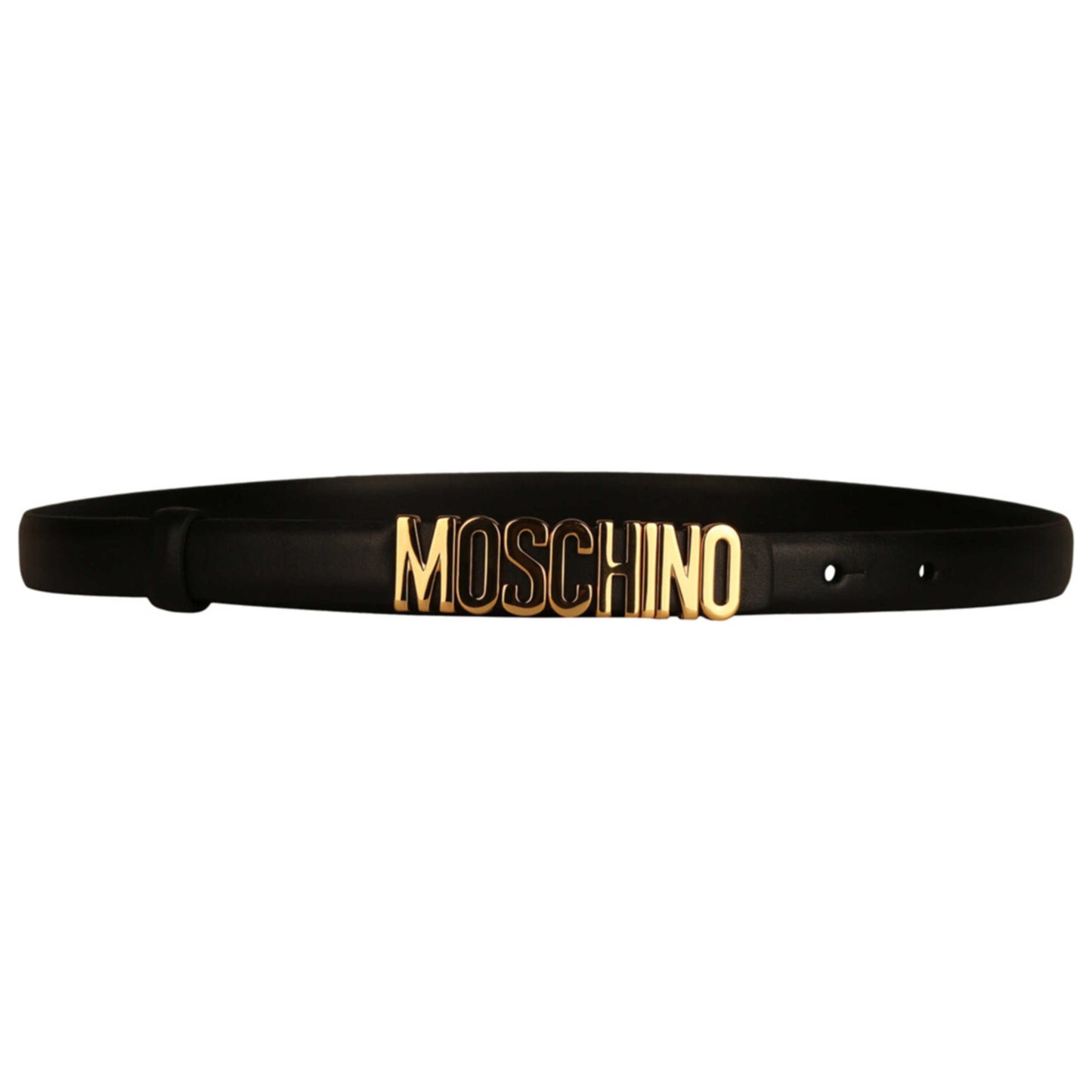 Front view of Moschino Fashion Belt 8008-8001-0555-90
