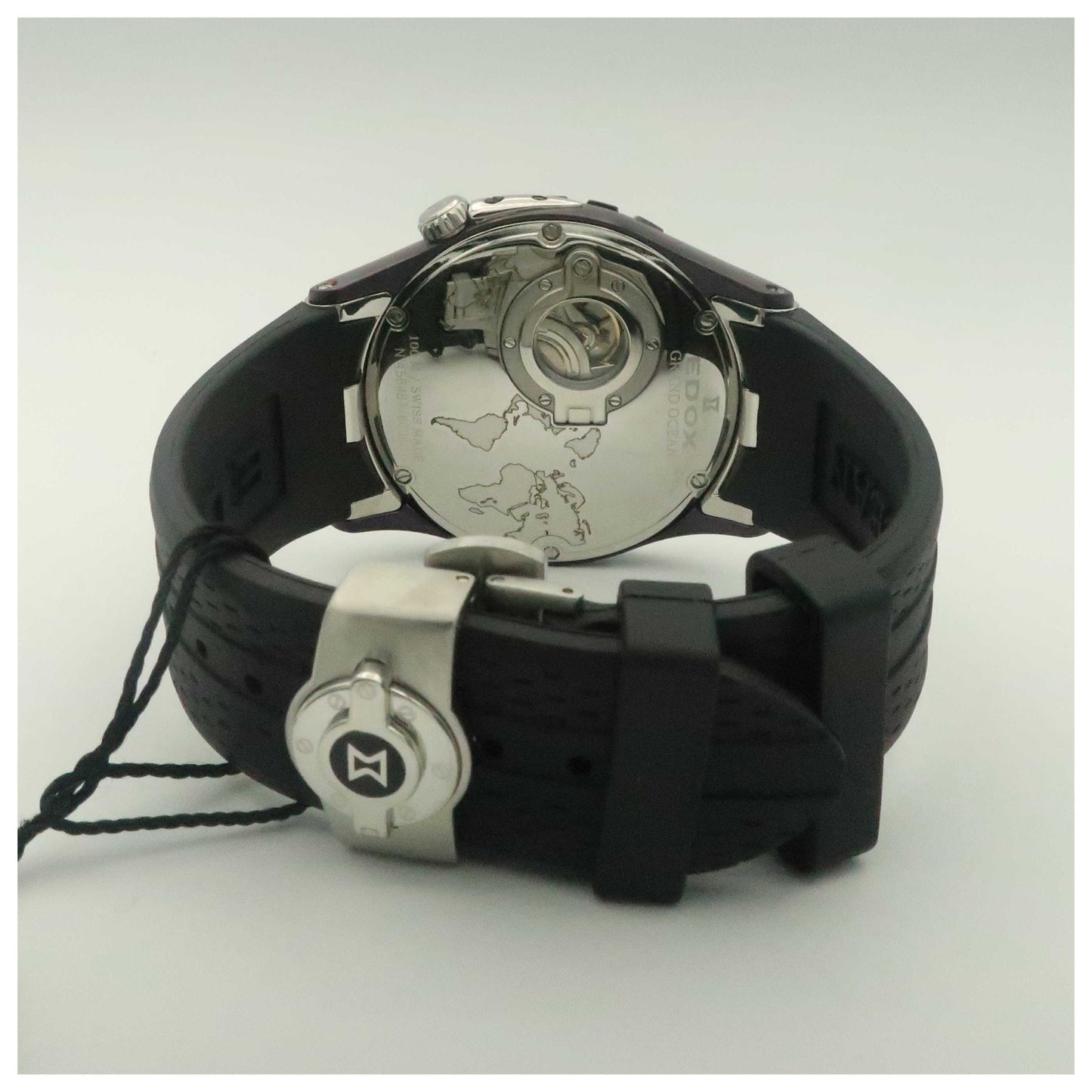 Edox Grand Ocean Men's Automatic Watch 80080-357BR-BRIN-SDV - Image #2