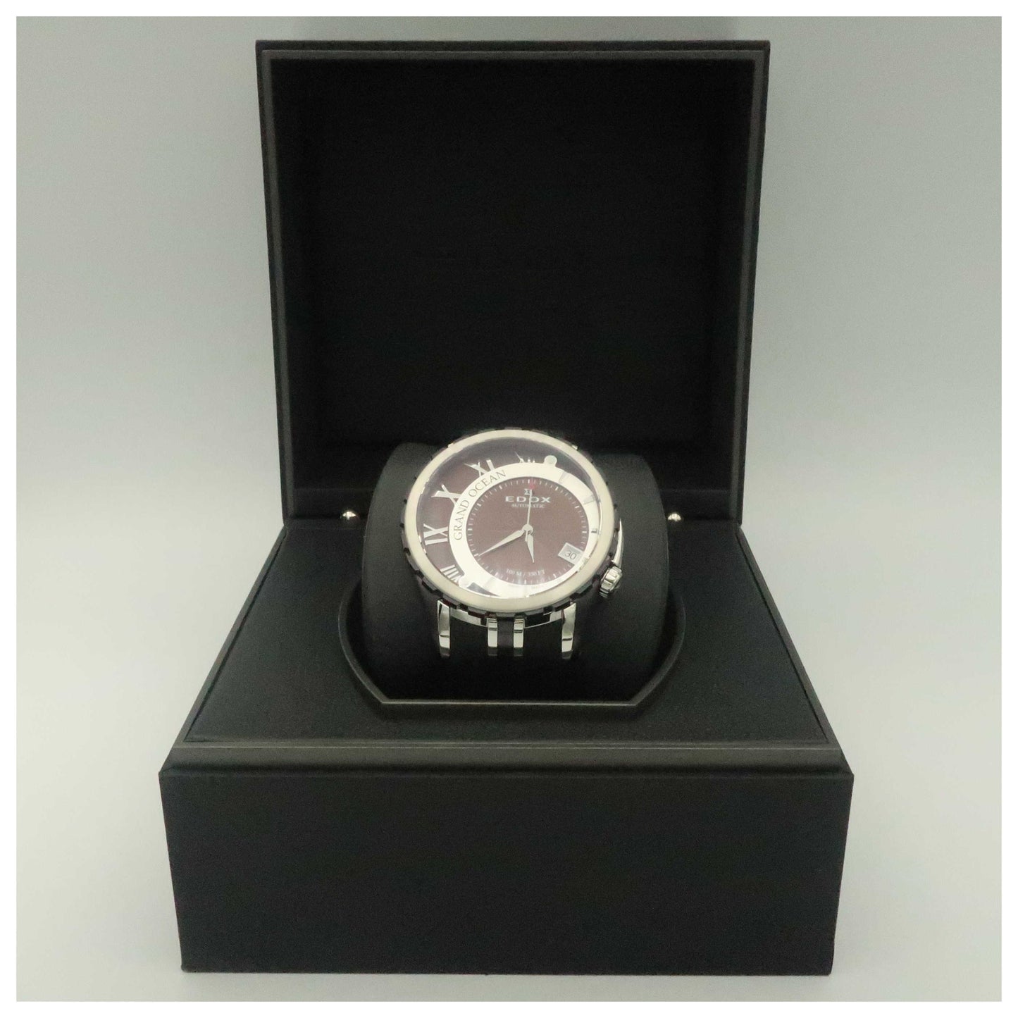 Edox Grand Ocean Men's Automatic Watch 80080-357BR-BRIN-SDV - Image #6