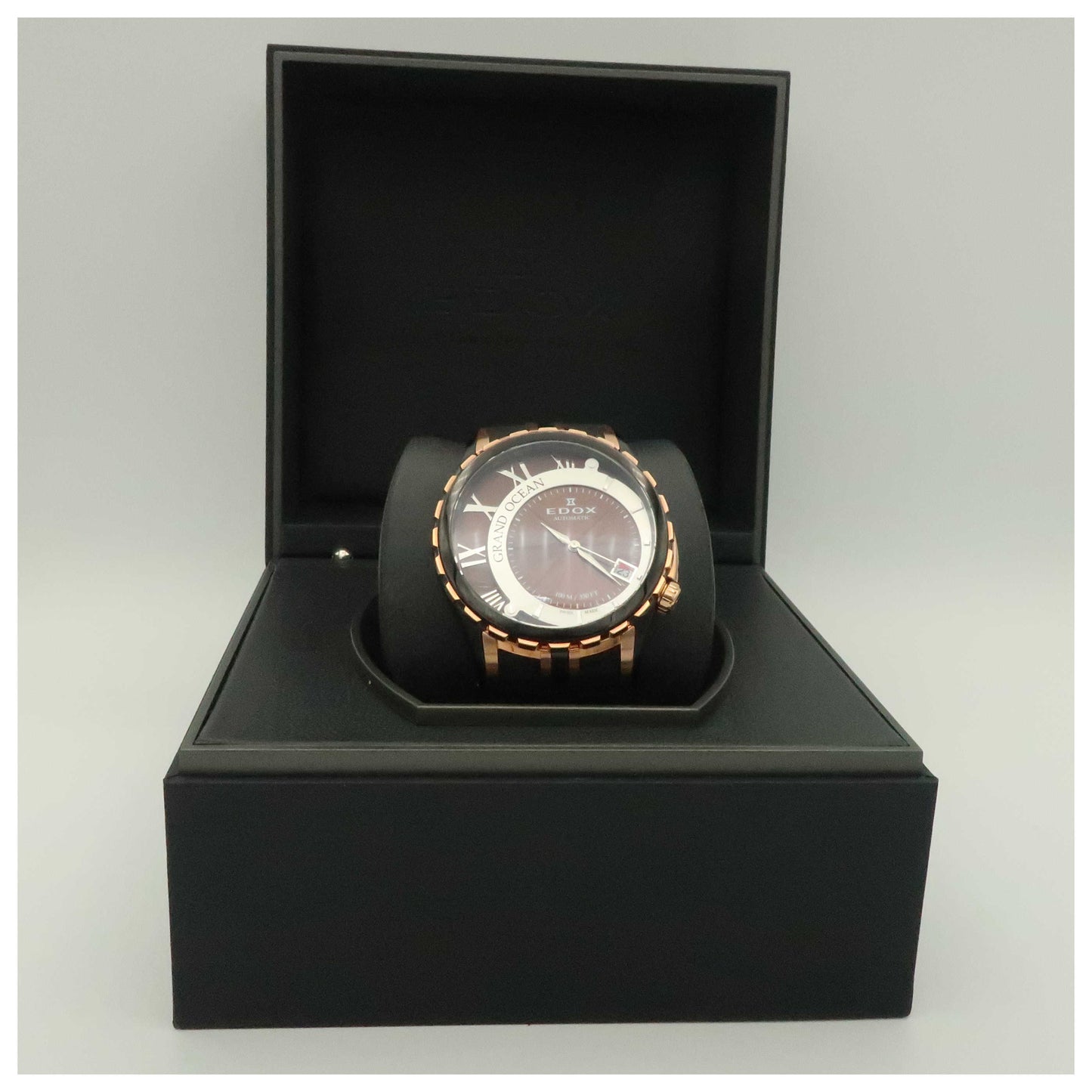 Edox Grand Ocean Men's Automatic Watch 80080-357RN-NIR-SDV - Image #6