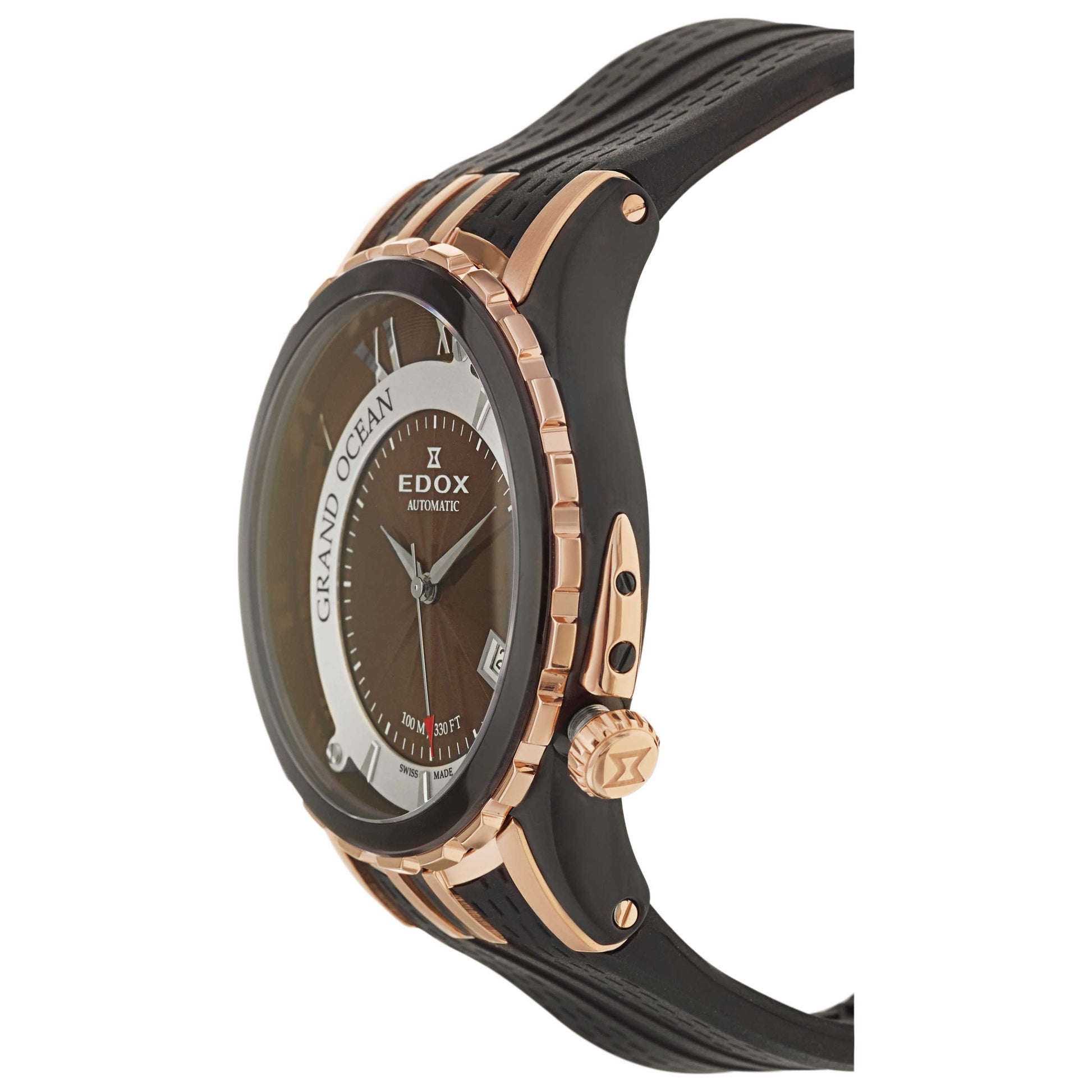 Edox Grand Ocean Men's Automatic Watch 80080-357RN-NIR - Image #4