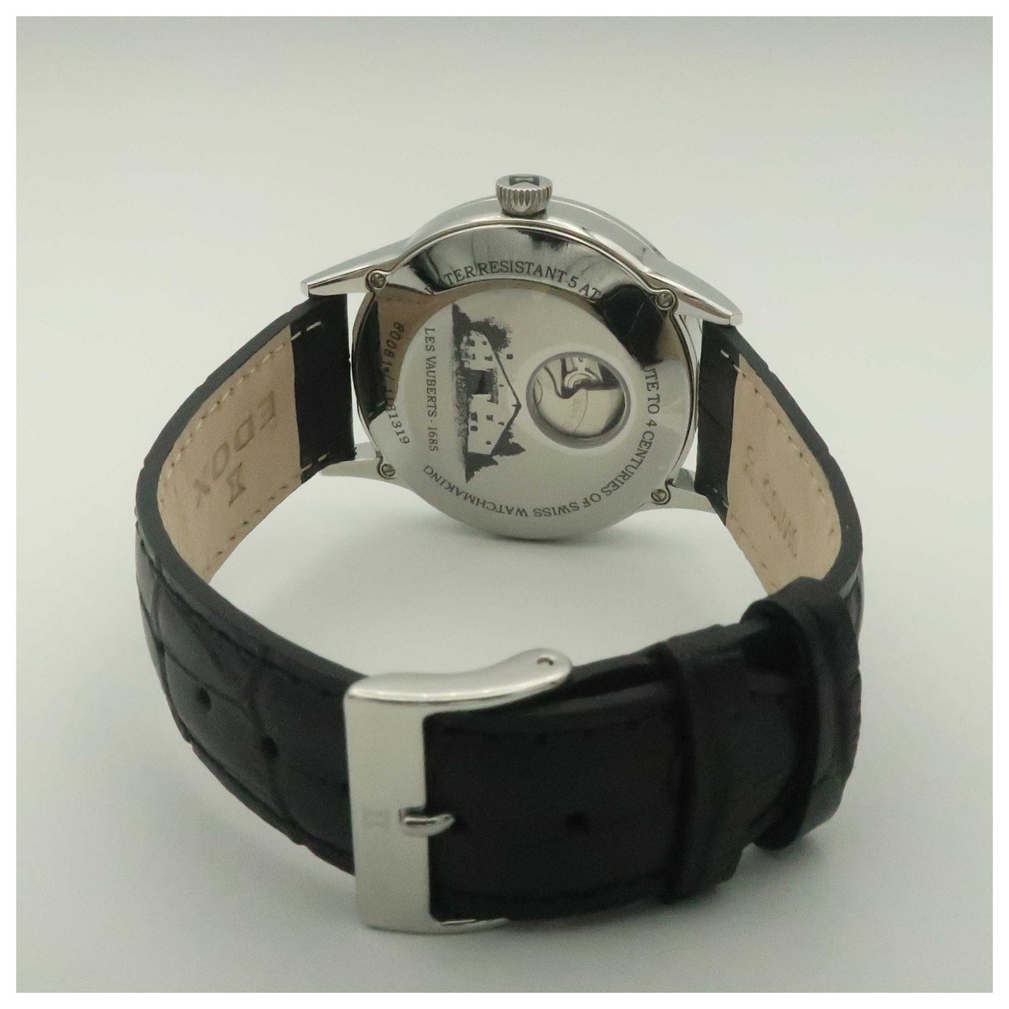 Edox Les Vauberts Men's Automatic Watch 80081-3-NIN-SDV - Image #7