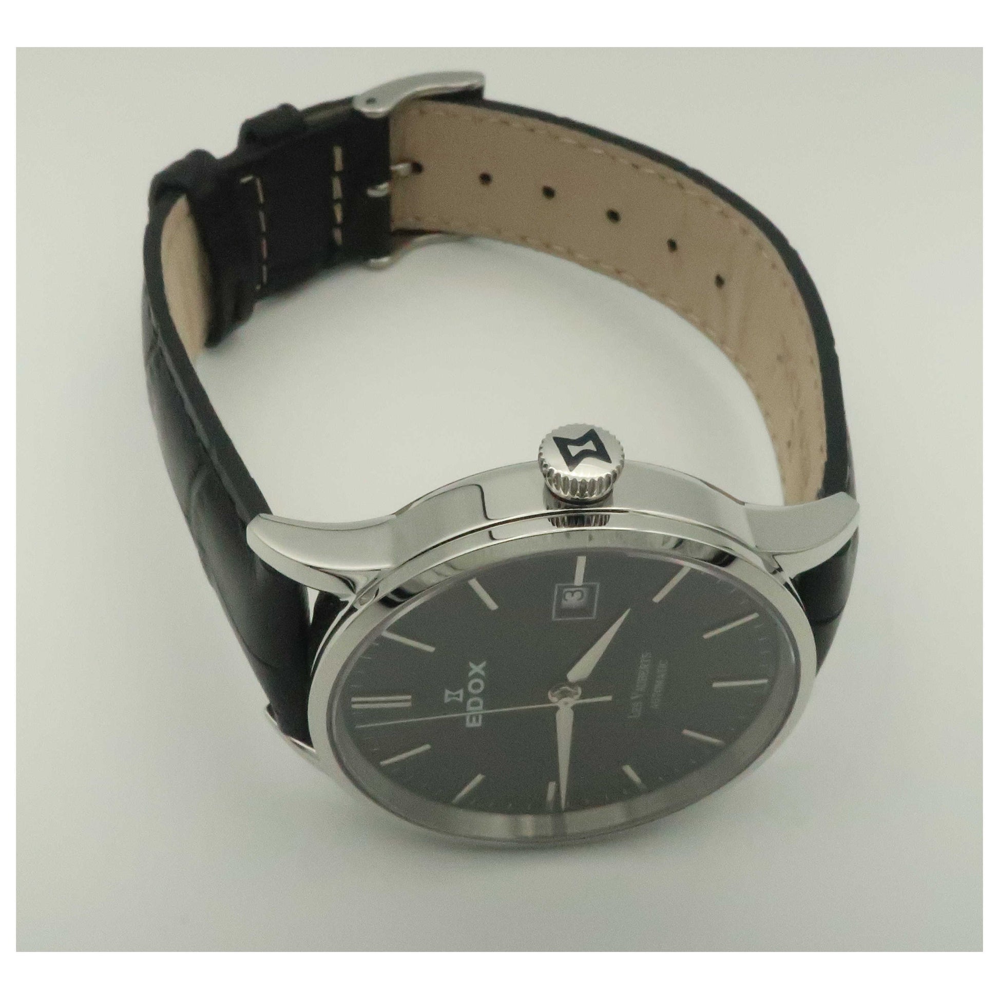 Edox Les Vauberts Men's Automatic Watch 80081-3-NIN-SDV - Image #8