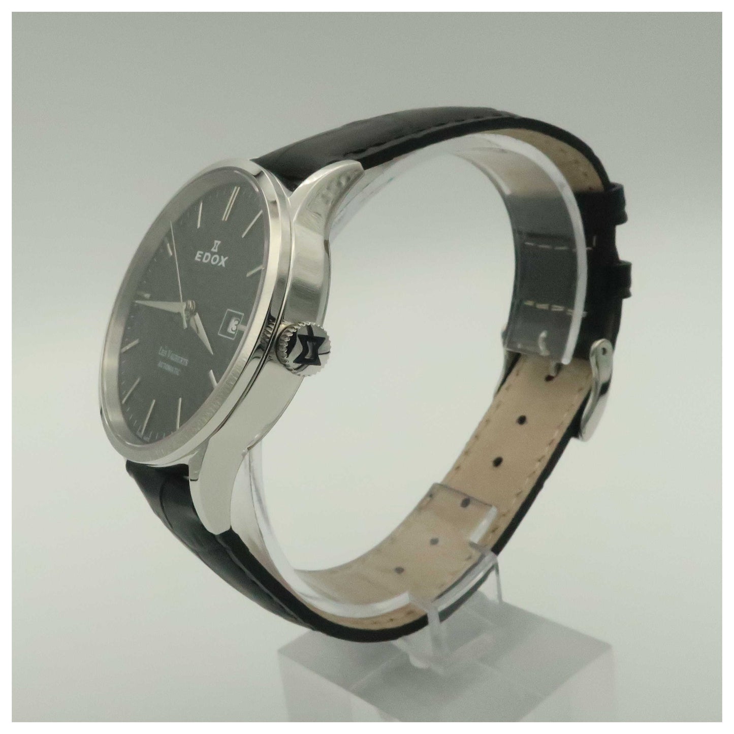 Edox Les Vauberts Men's Automatic Watch 80081-3-NIN-SDV - Image #4