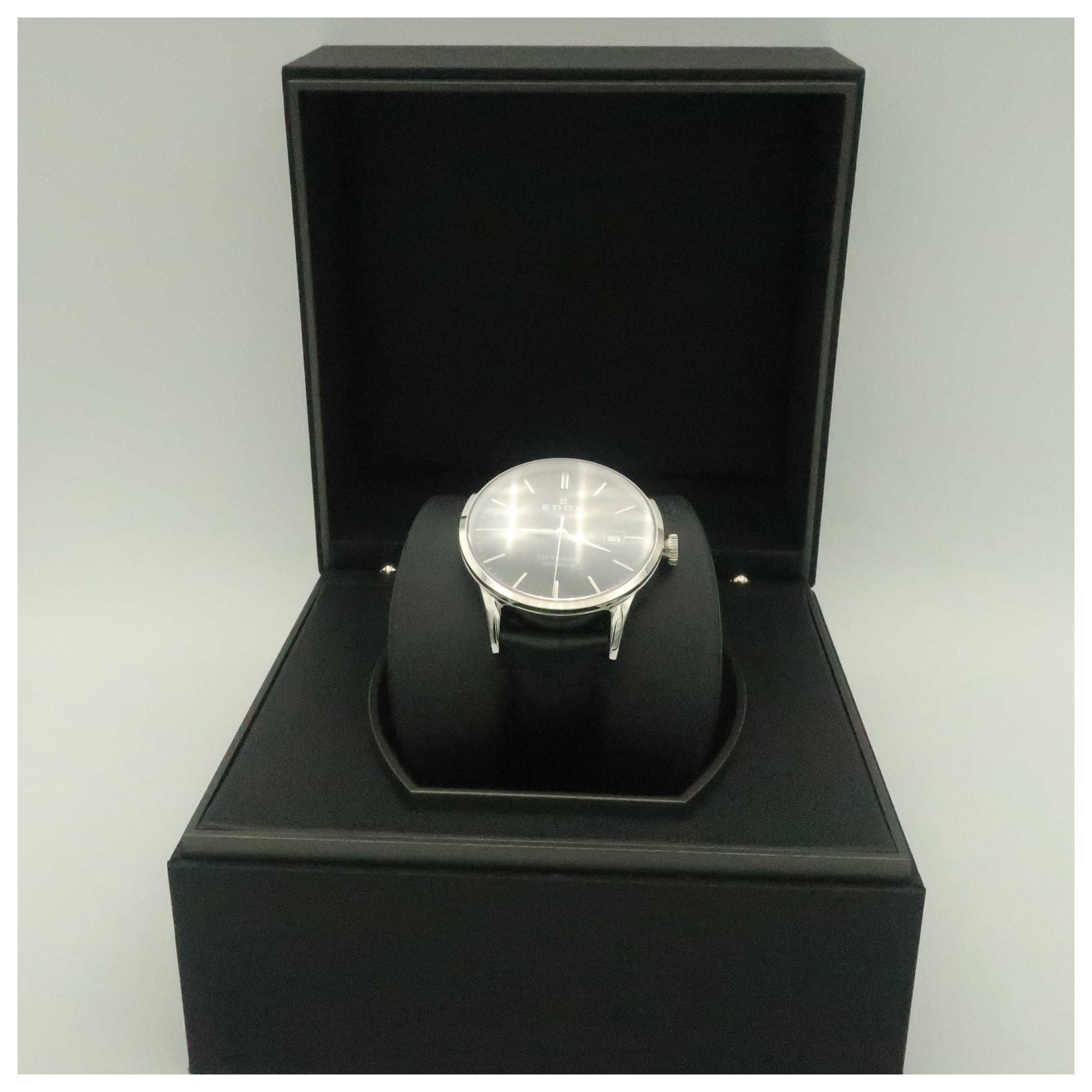 Edox Les Vauberts Men's Automatic Watch 80081-3-NIN-SDV - Image #6