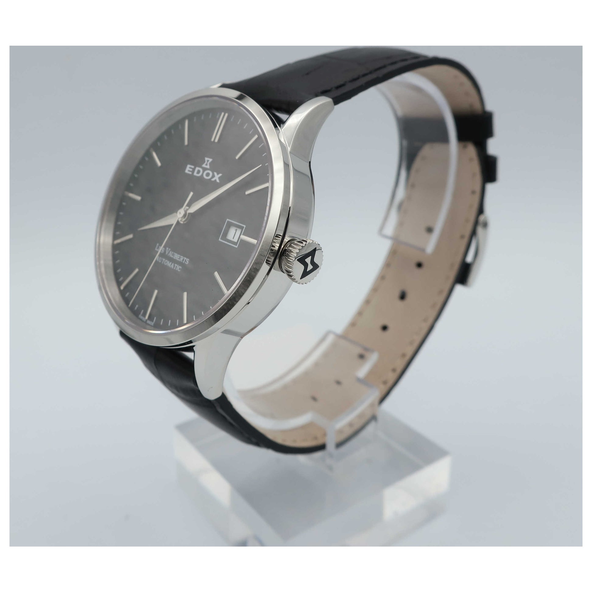 Edox Les Vauberts Men's Automatic Watch 80081-3-NIN-SD - Image #4
