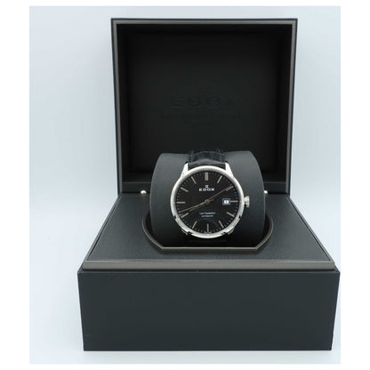 Edox Les Vauberts Men's Automatic Watch 80081-3-NIN-SD - Image #6