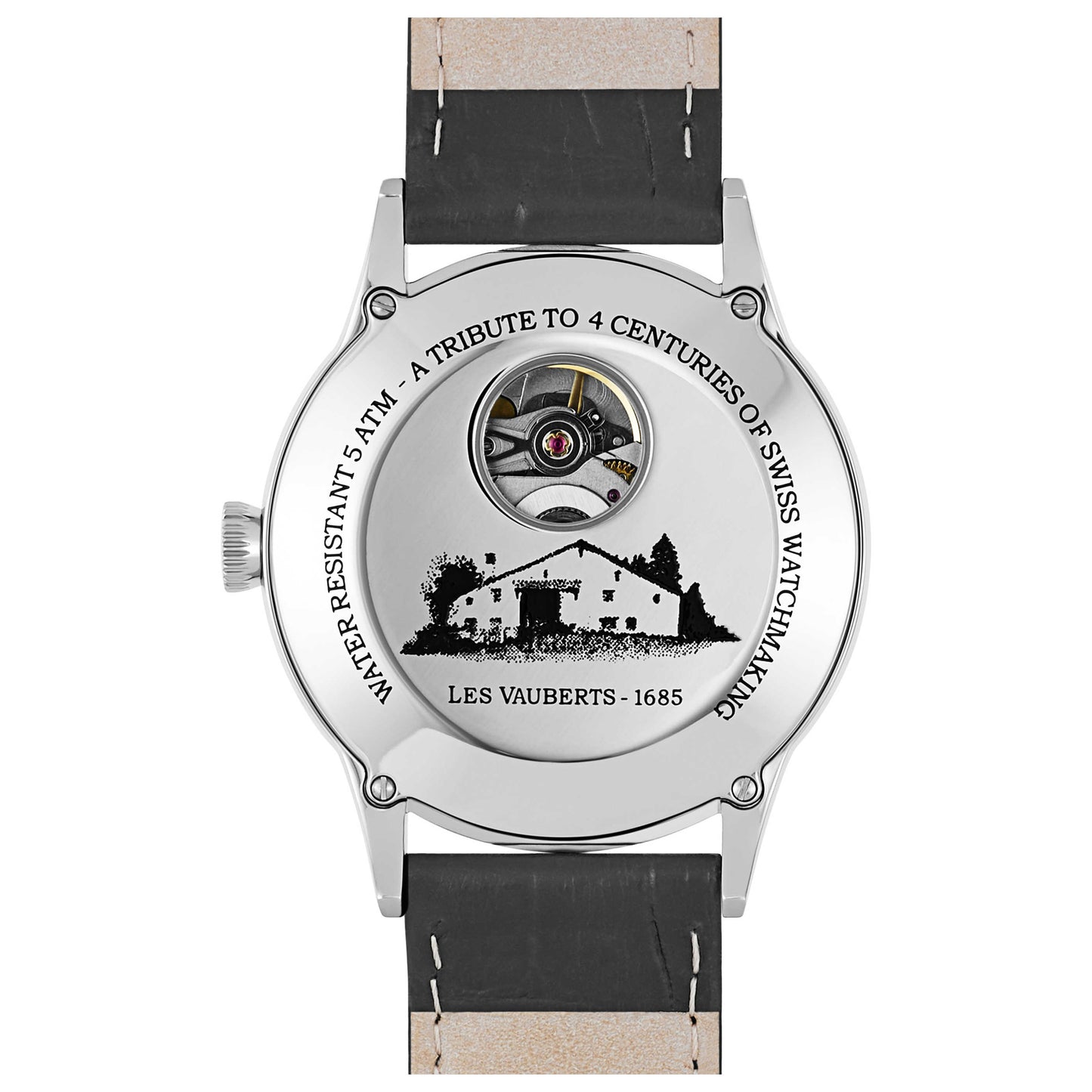 Edox Les Vauberts Men's Automatic Watch 80081-3-NIN - Image #2