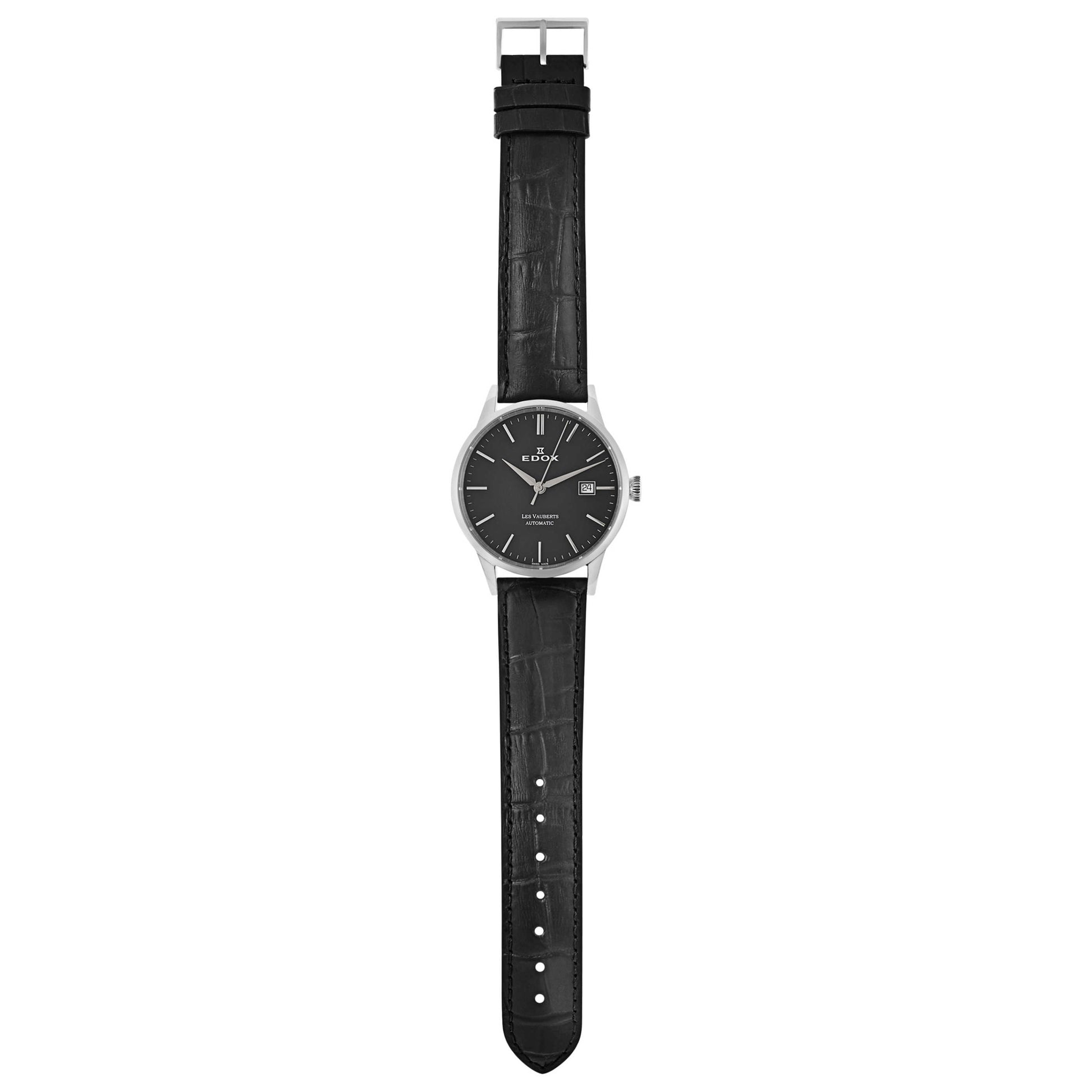 Edox Les Vauberts Men's Automatic Watch 80081-3-NIN - Image #8